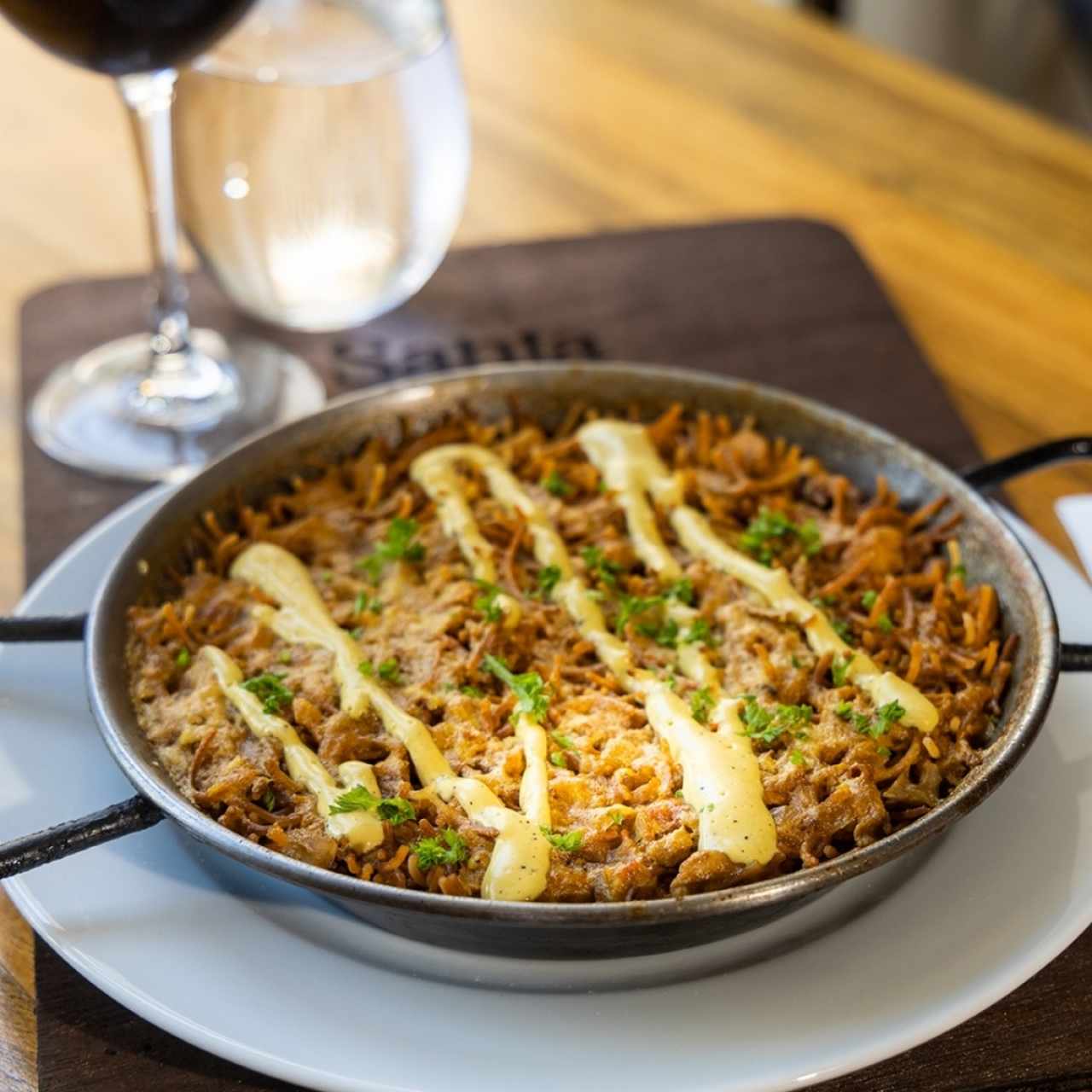 Fideua Catalana de mariscos