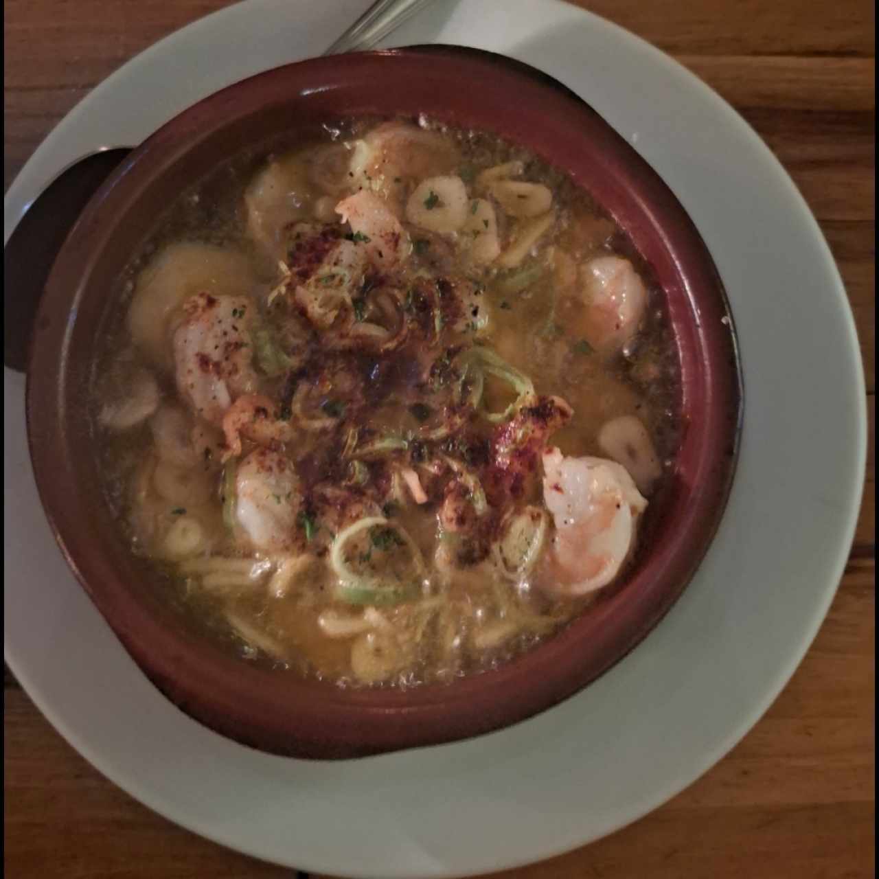Camarones al ajillo