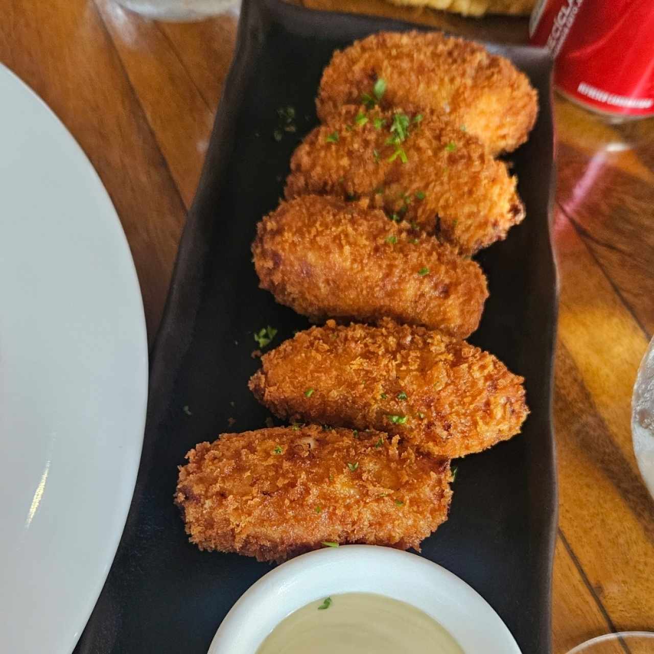 Croquetas cremosas de jamón ibérico de bellota