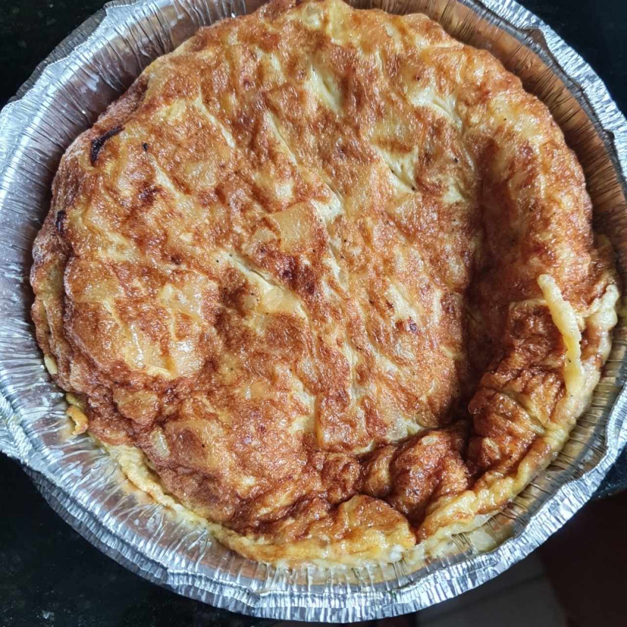Tortilla española (patata y cebolla)