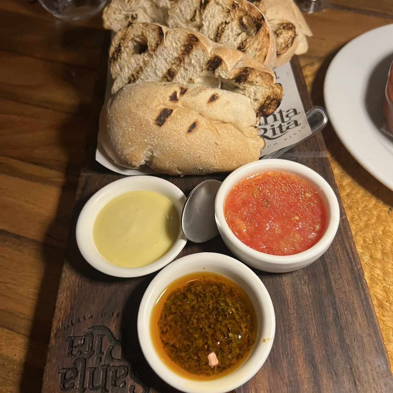 Pan con tomate