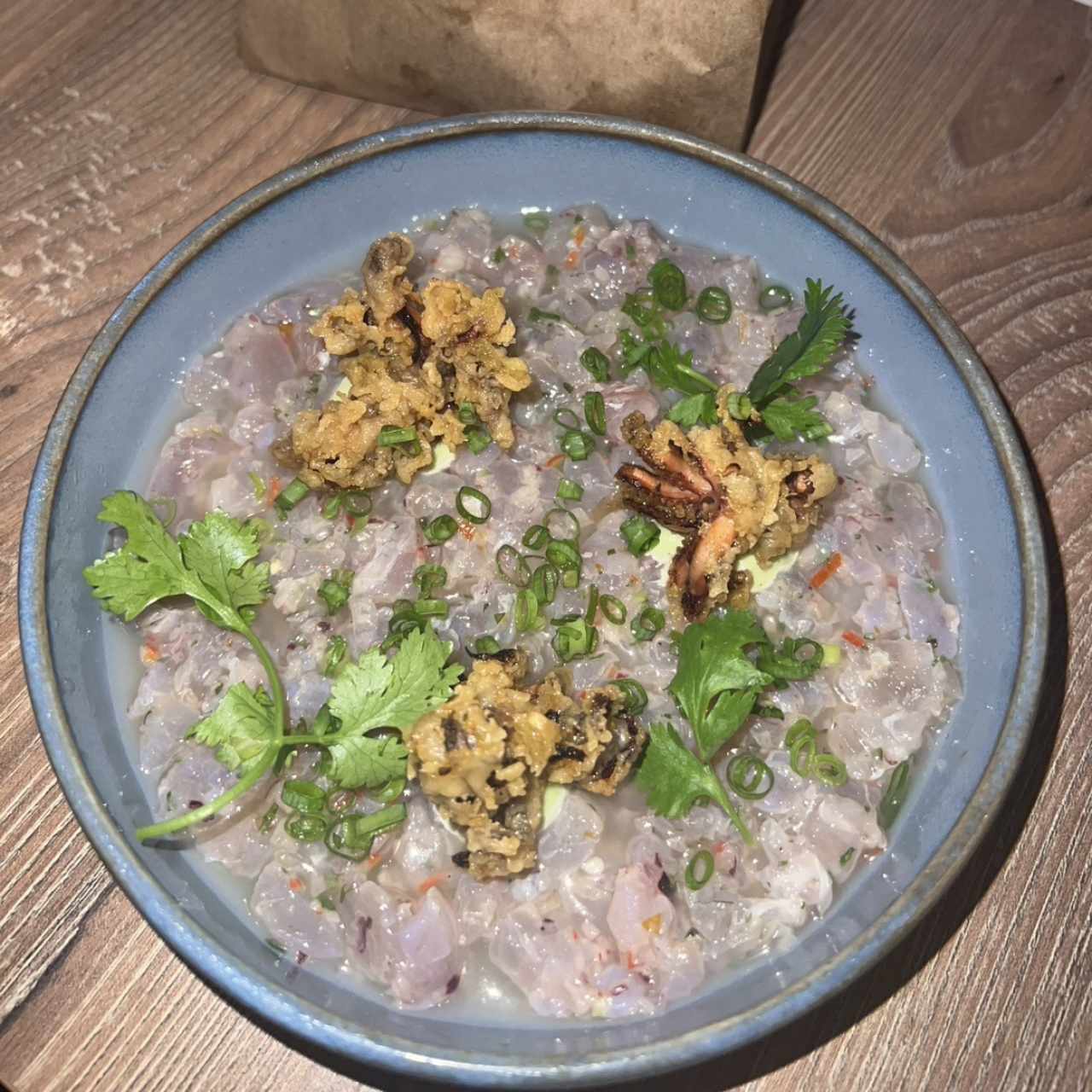 Porciones Pequeñas - Ceviche de Mercao