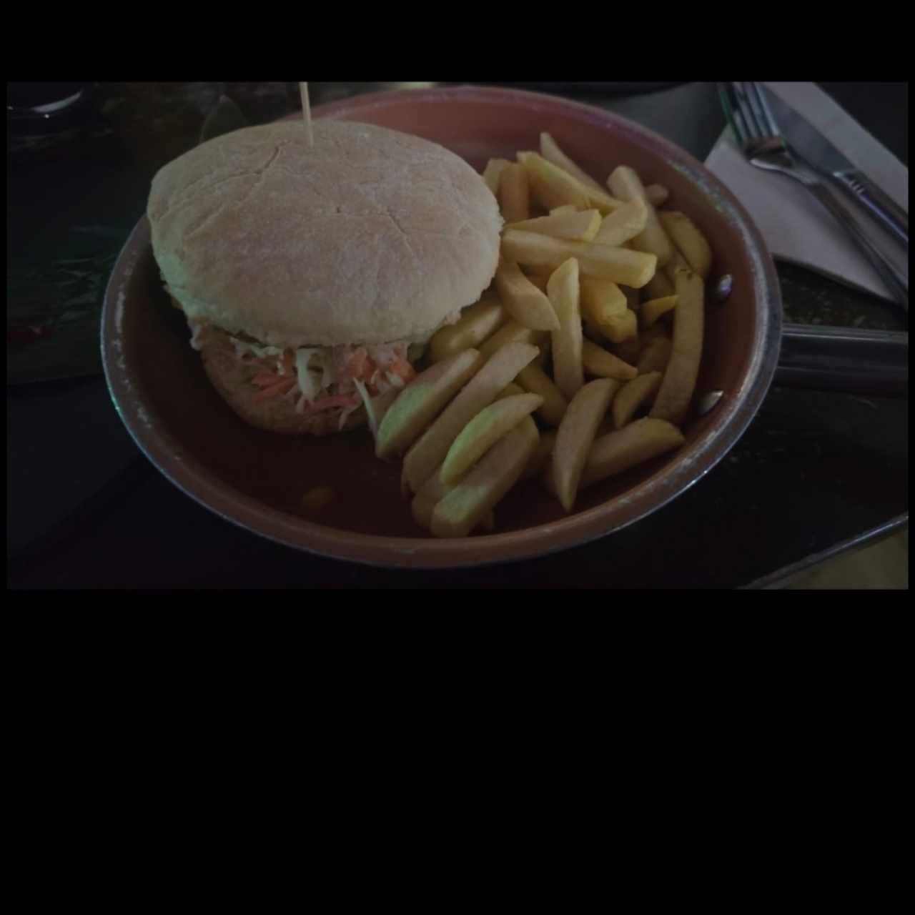 Hamburguesa de pollo