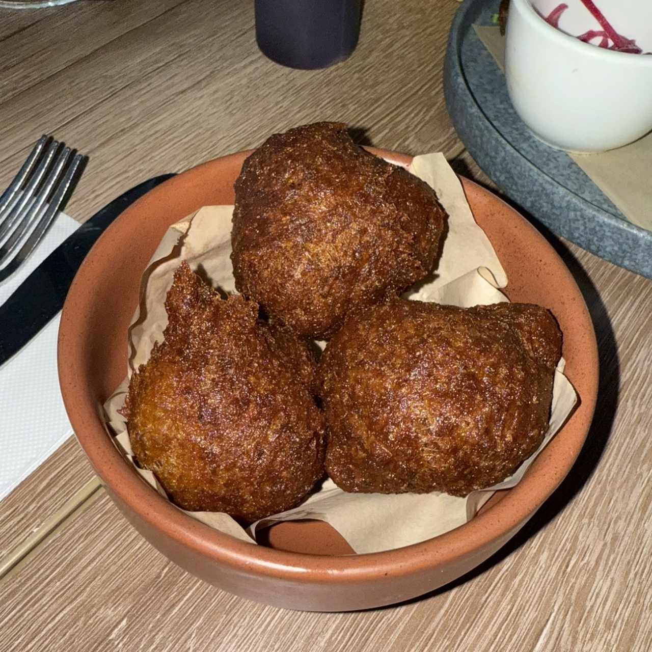 Porciones Pequeñas - Torrejitas de Bacalao