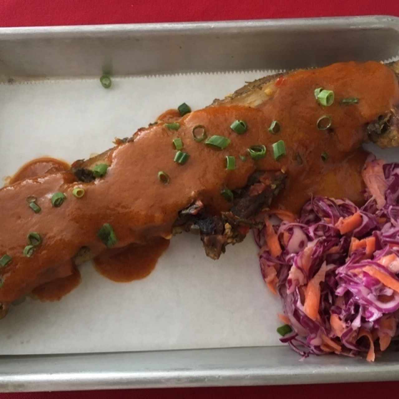 Costilla en Salsa Caribeña