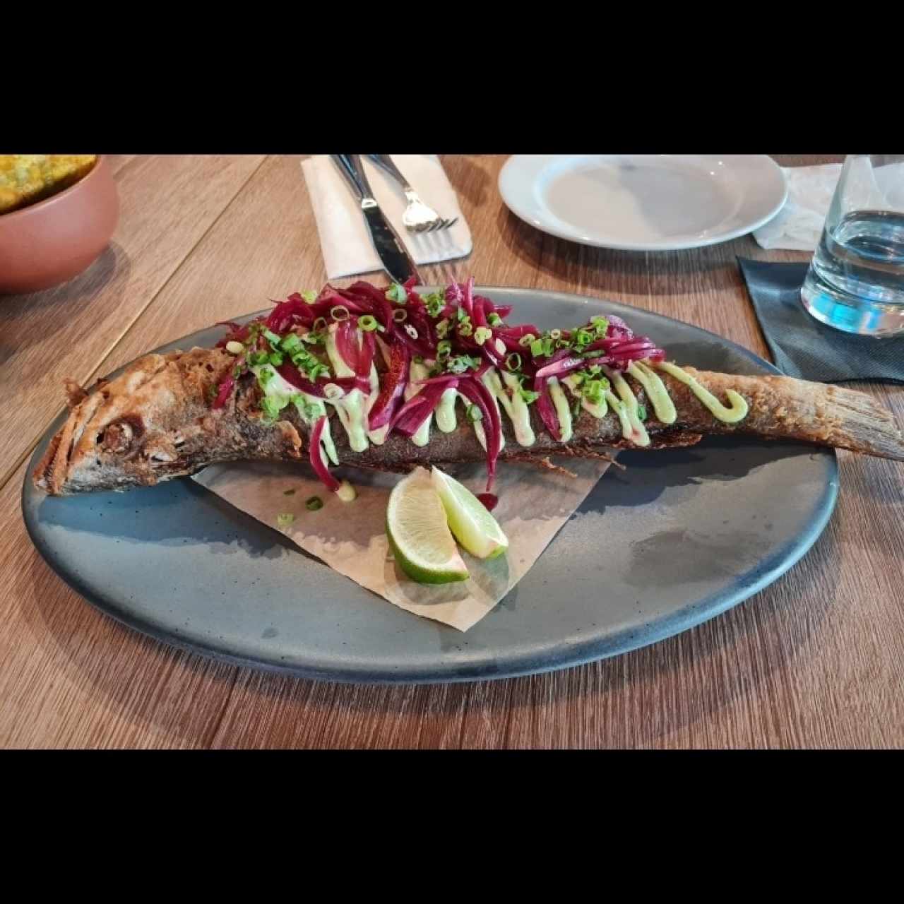 Pesca del día + Acompañamiento