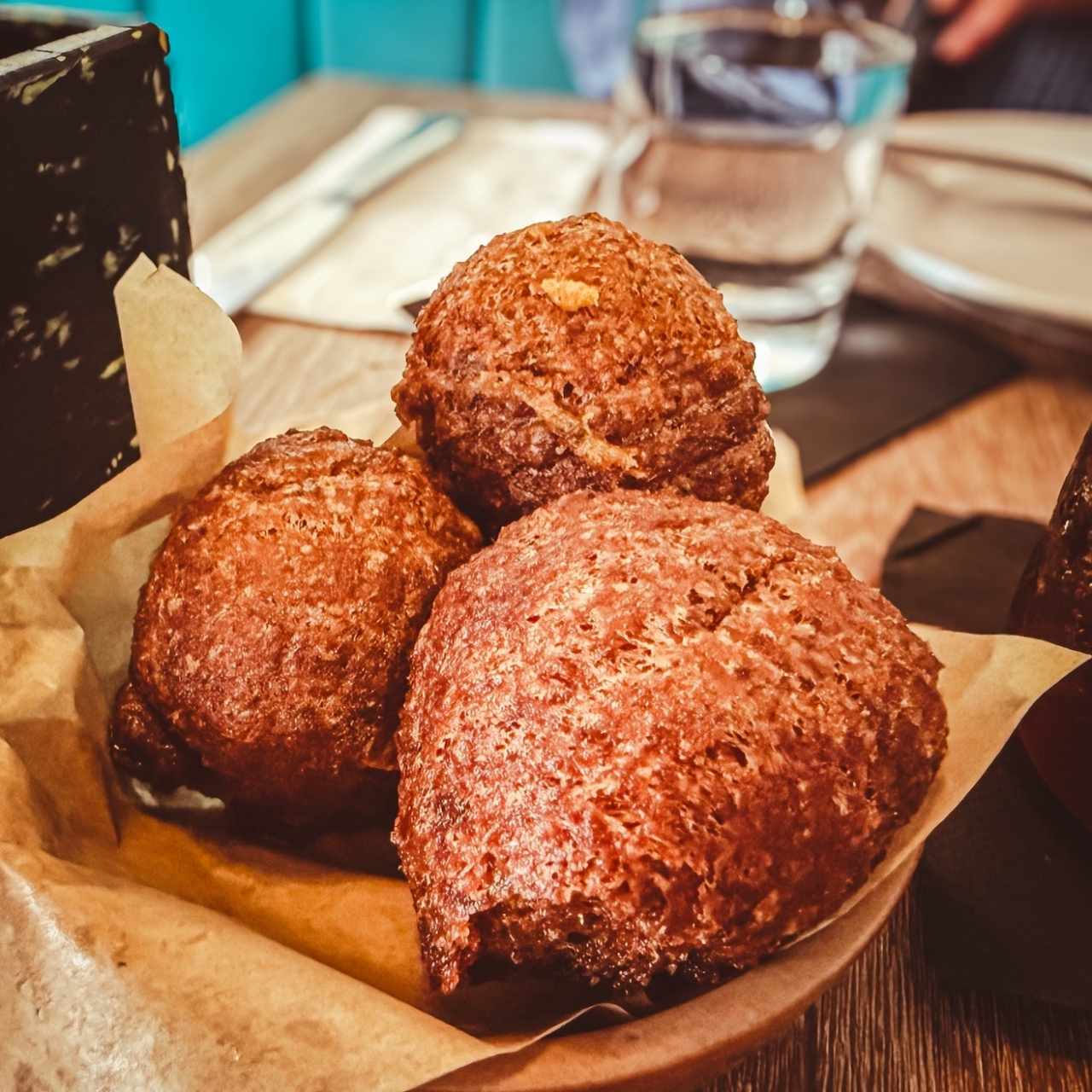 Porciones Pequeñas - Torrejitas de Bacalao