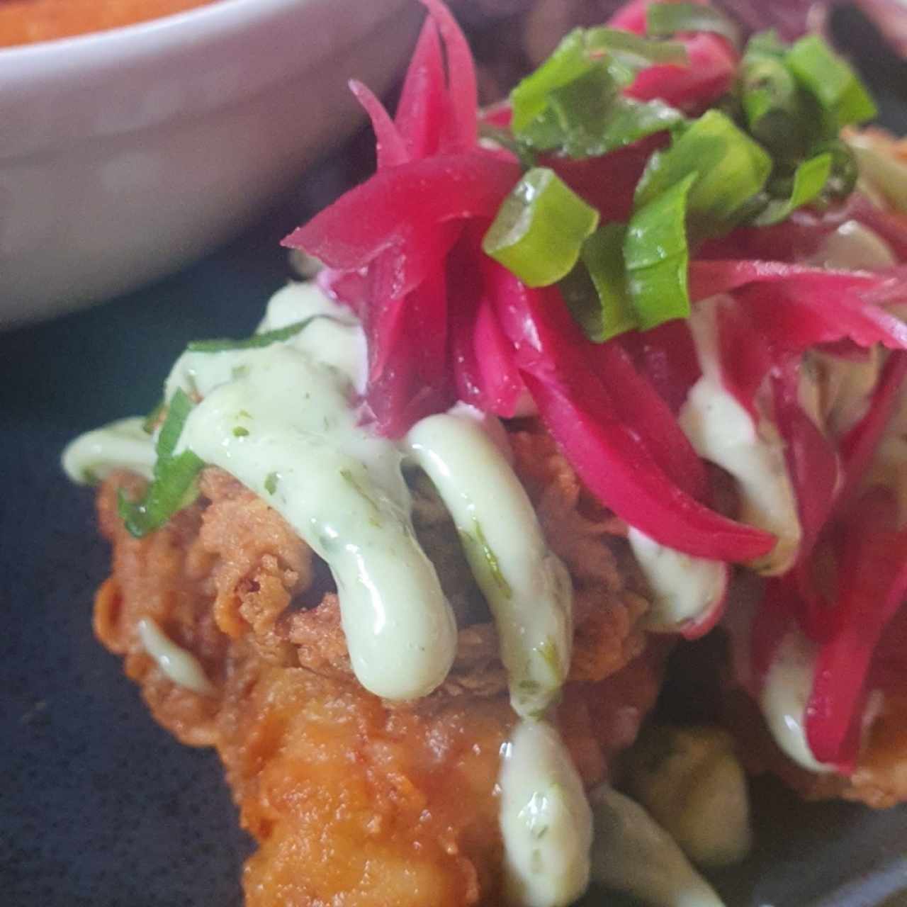 Filete con salsa tártara