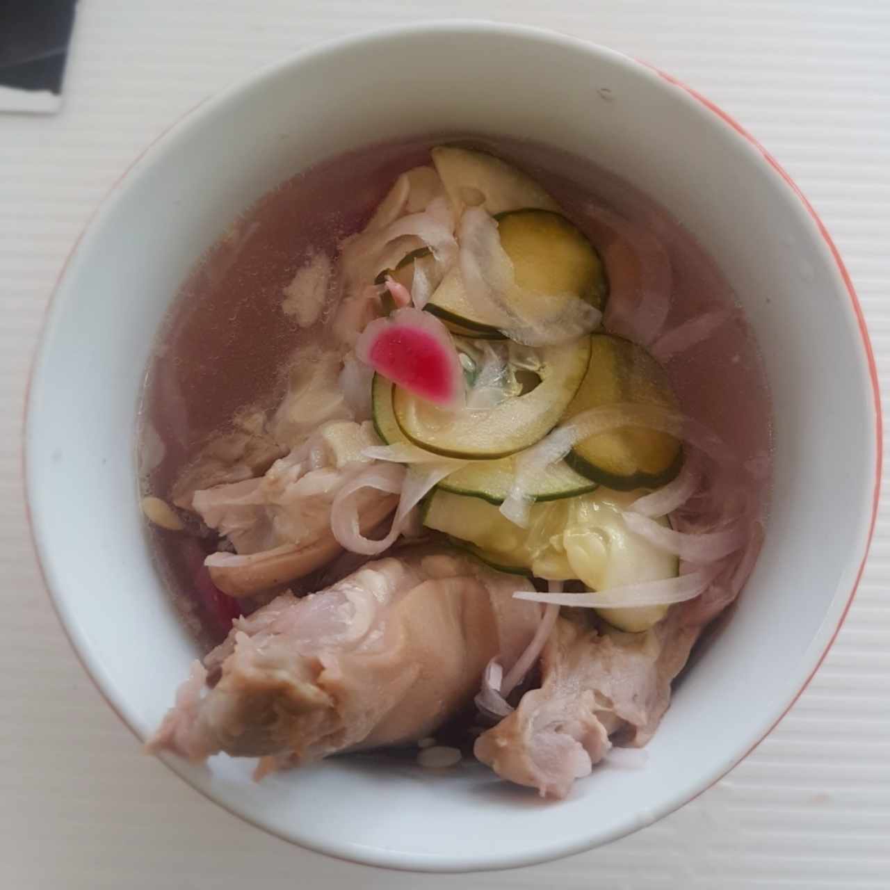 Saus de patita de puerco con Rabito