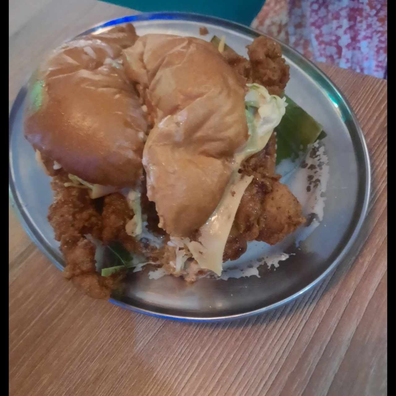  sándwich de pollo