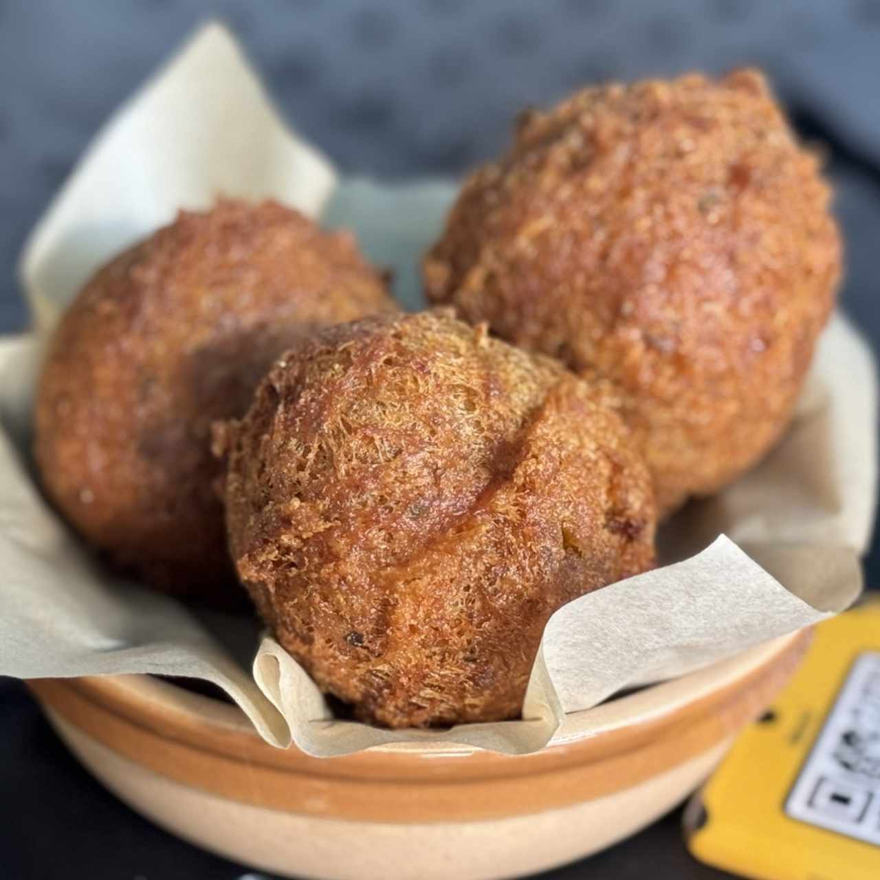 Porciones Pequeñas - Torrejitas de Bacalao