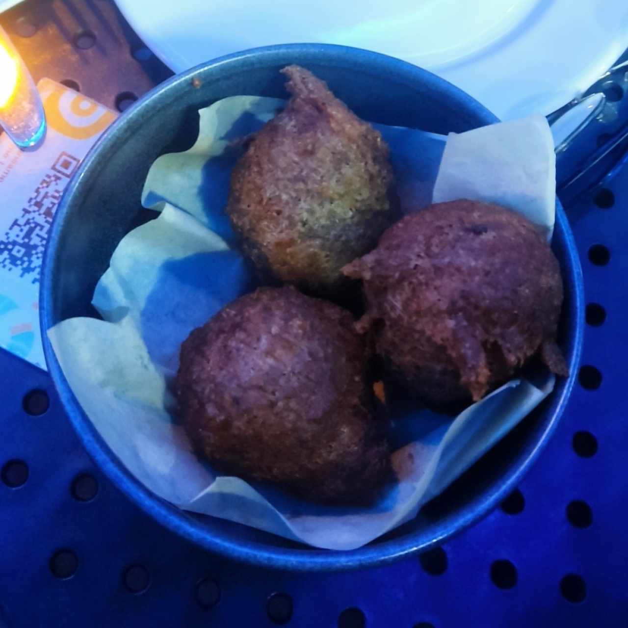 Porciones Pequeñas - Torrejitas de Bacalao