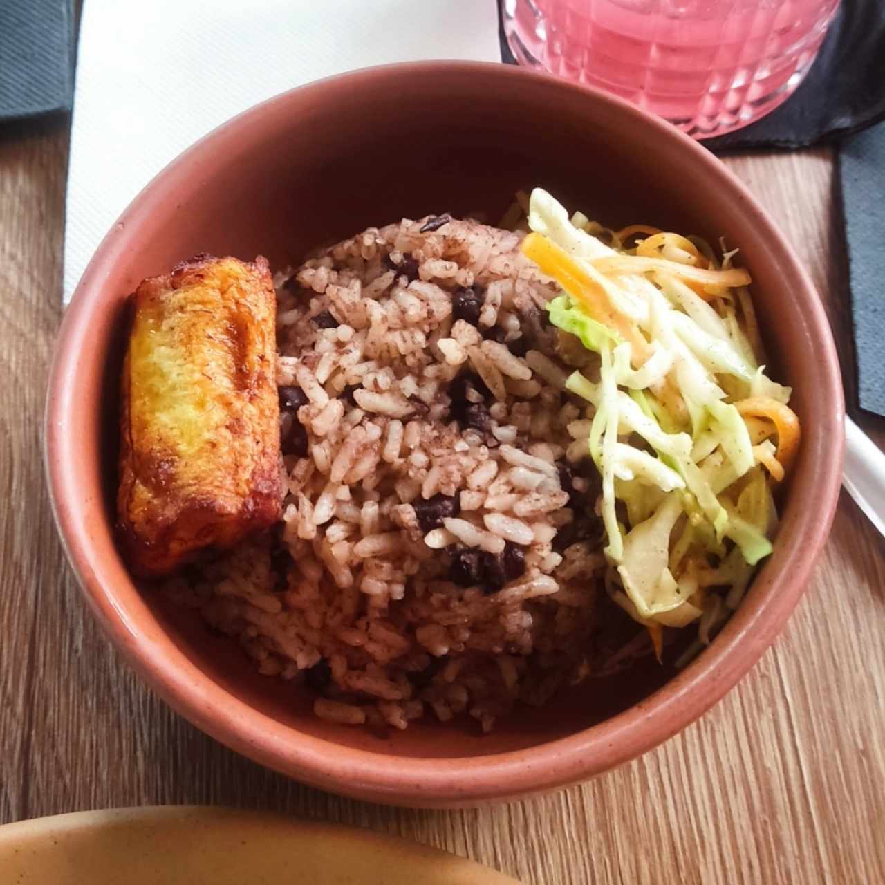Arroz con Coco y Frijoles ( Vegano)