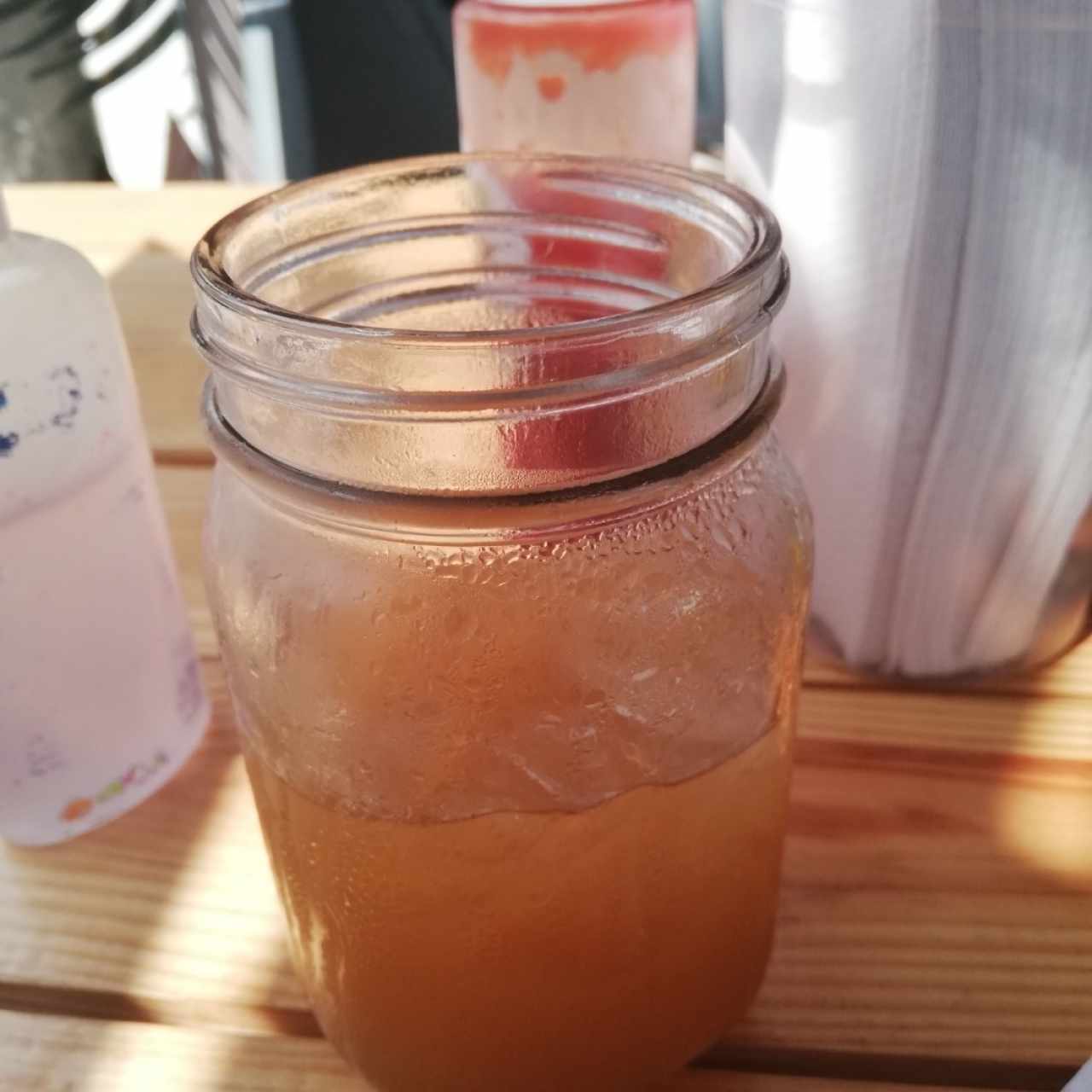 Raspadura con limón, bien refrescante 