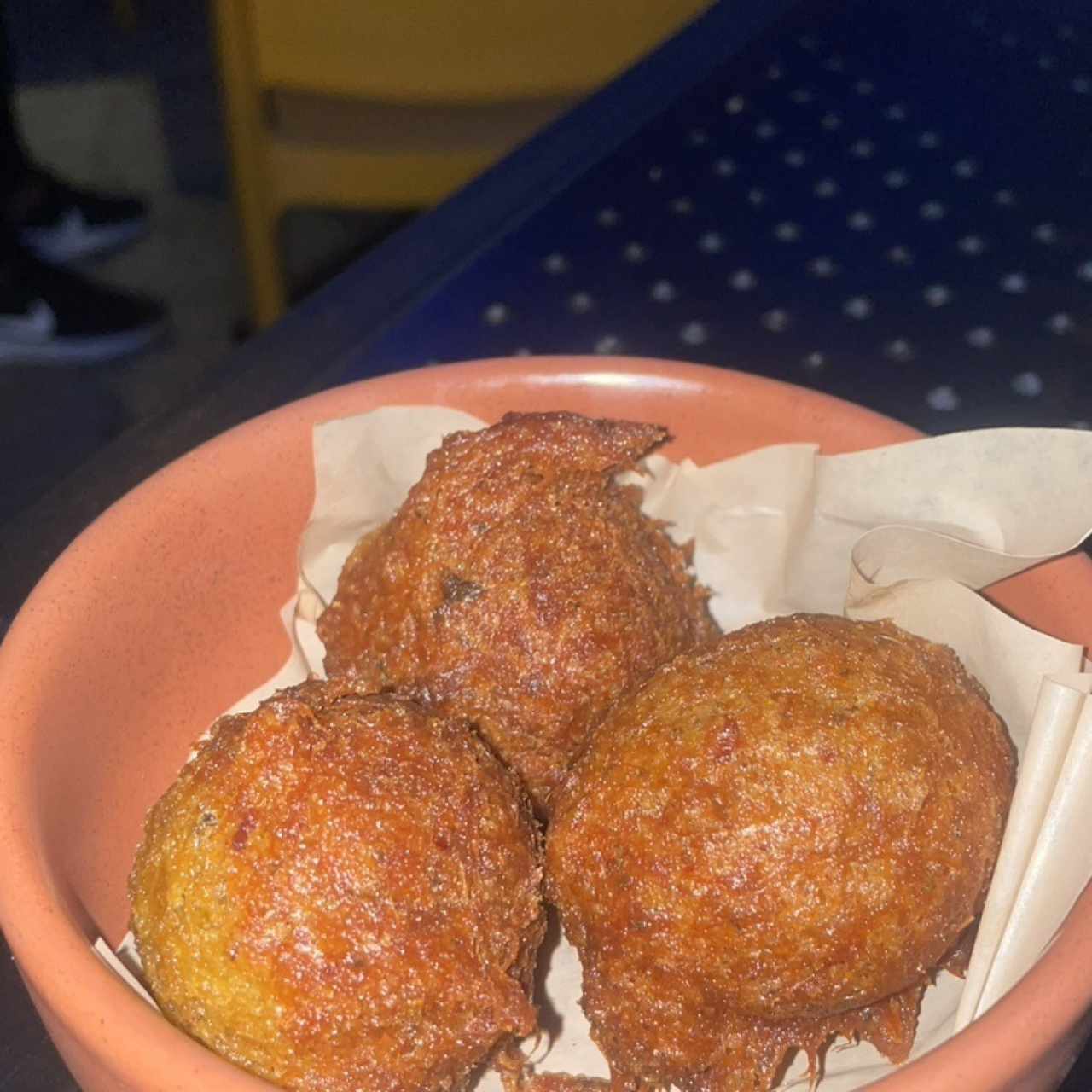 Porciones Pequeñas - Torrejitas de Bacalao