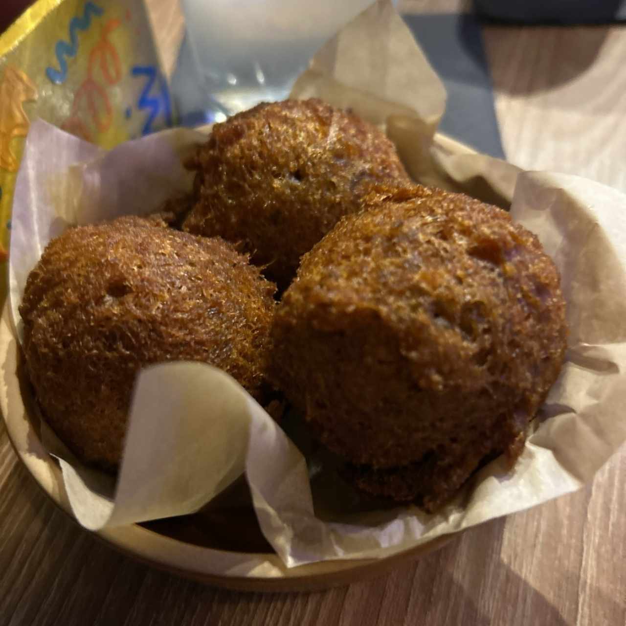 Porciones Pequeñas - Torrejitas de Bacalao