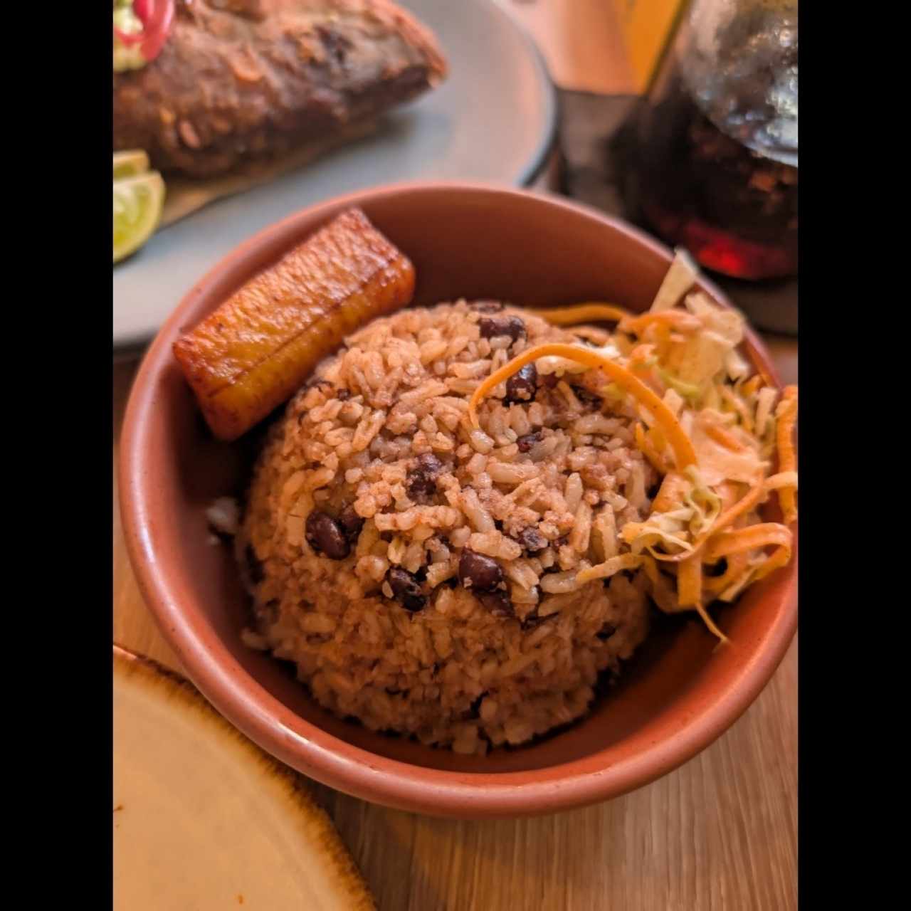 Arroz con Coco y Frijoles ( Vegano)