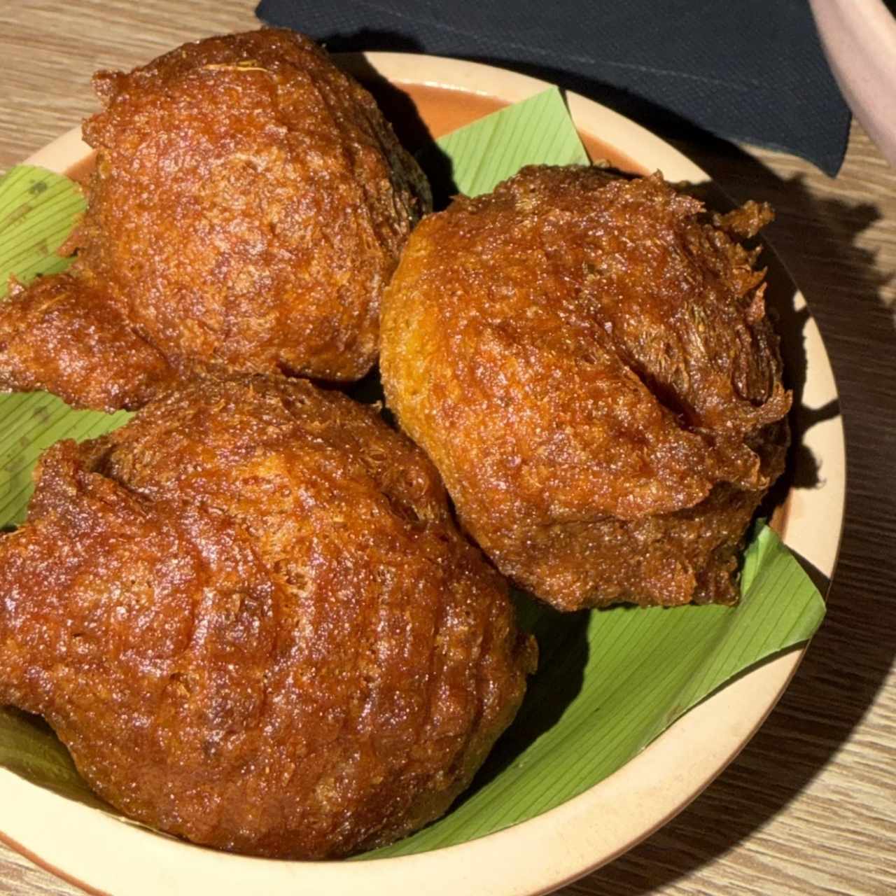 Porciones Pequeñas - Torrejitas de Bacalao