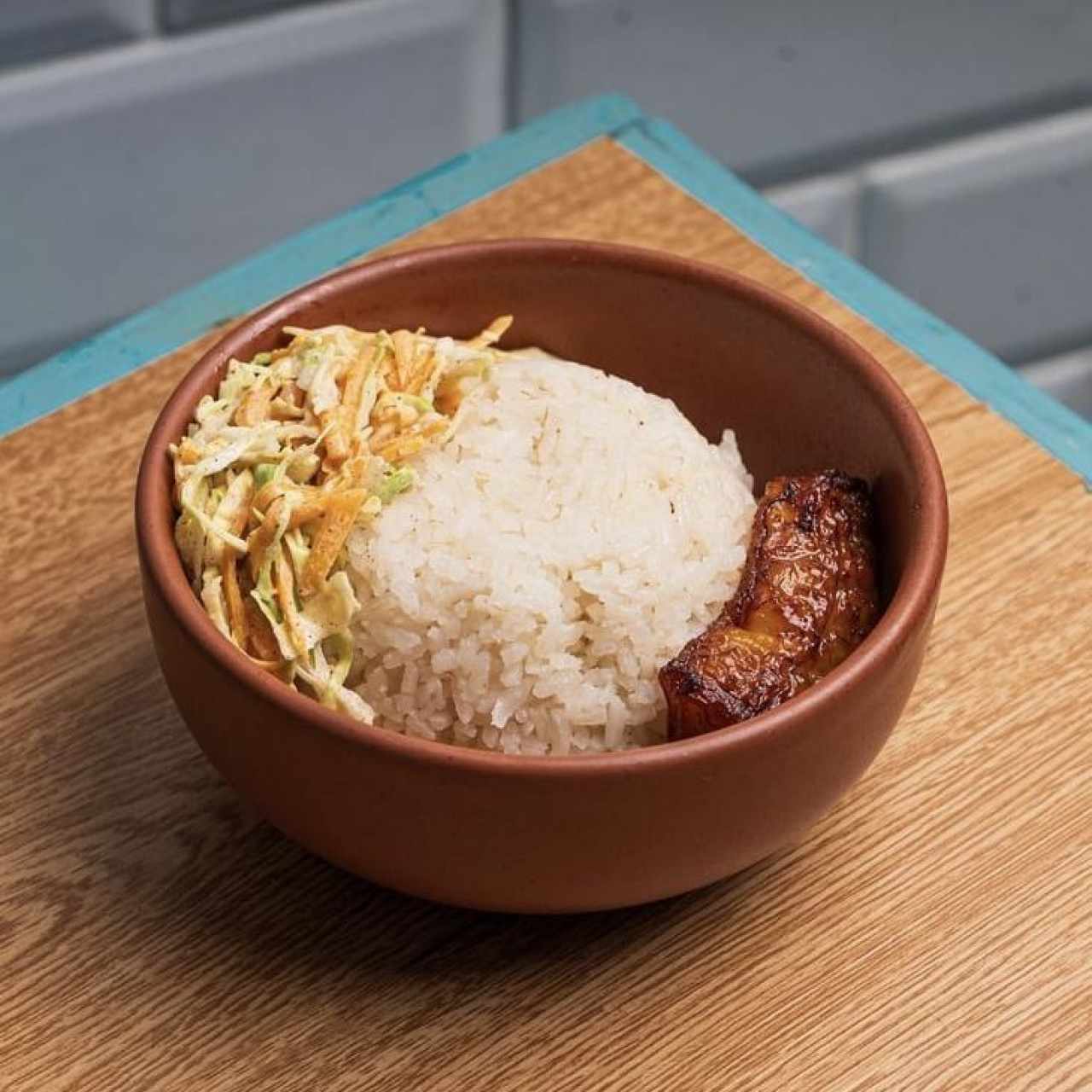 Side De Arroz Con Coco Blanco