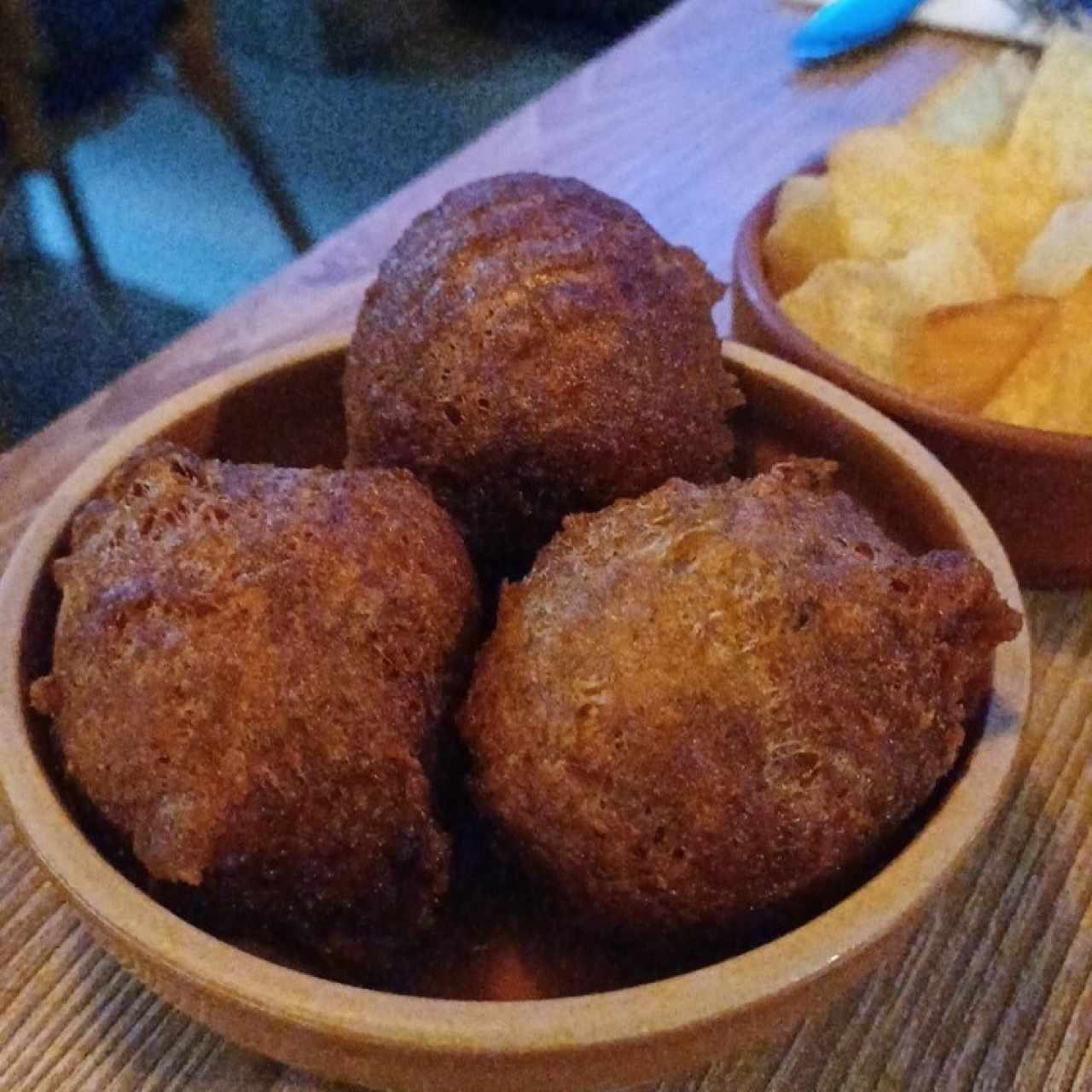 Porciones Pequeñas - Torrejitas de Bacalao