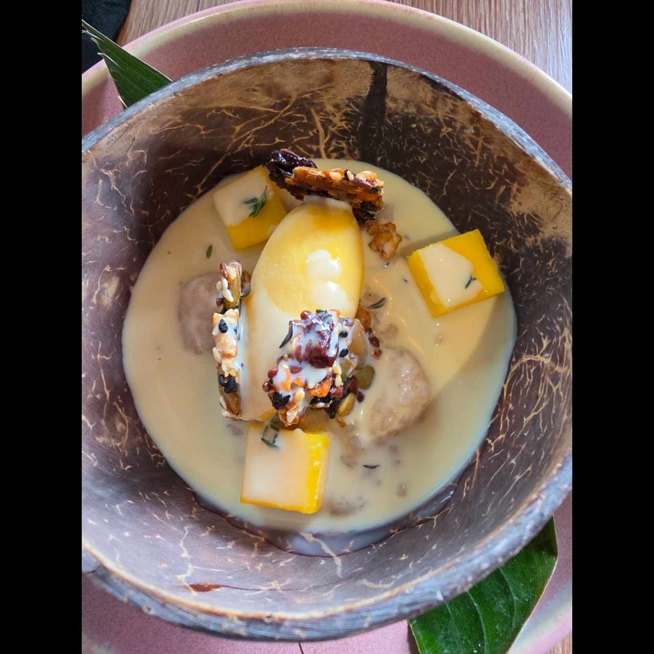 Postres - Arroz con Mango