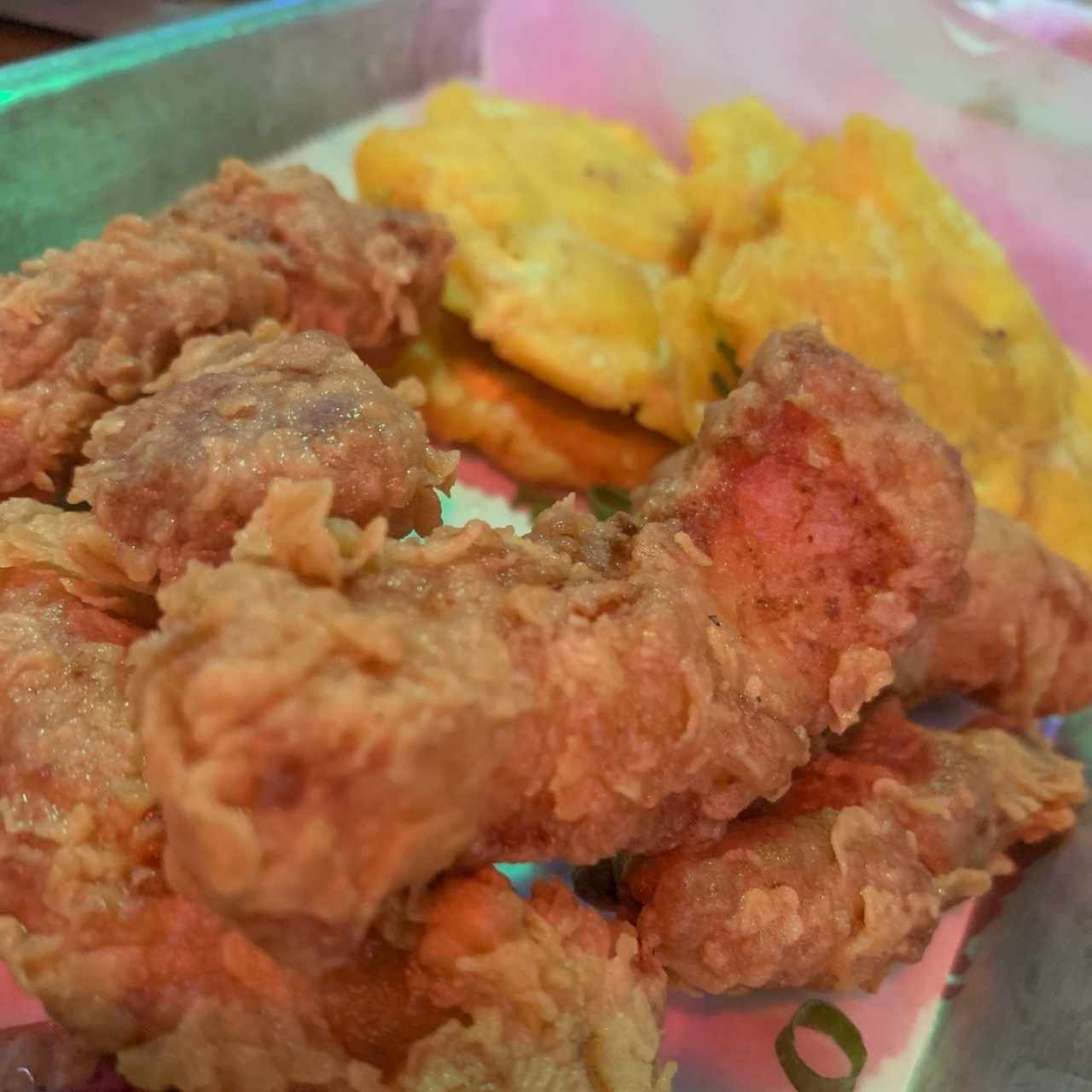 Deditos de pescado con patacones🥰