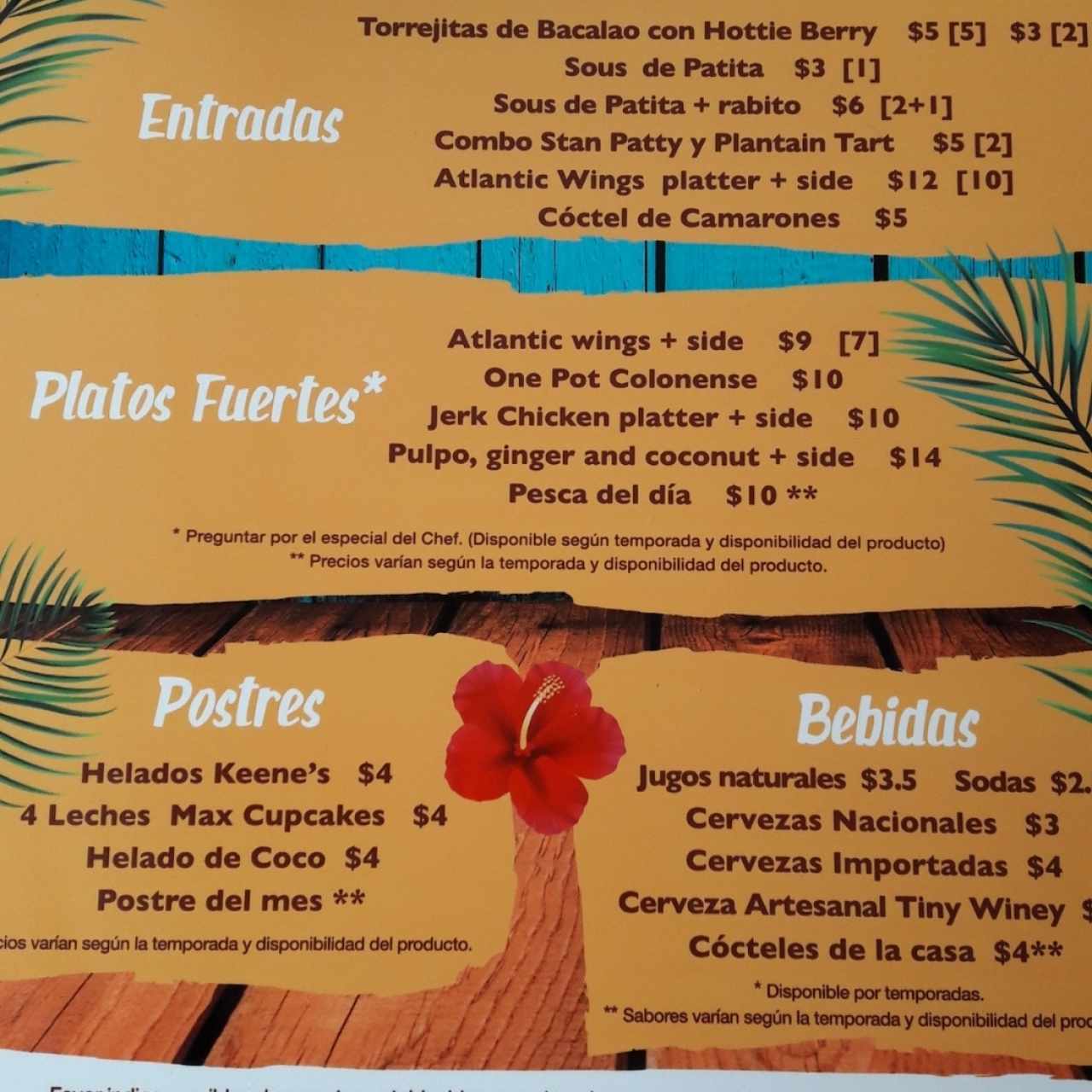 Menú