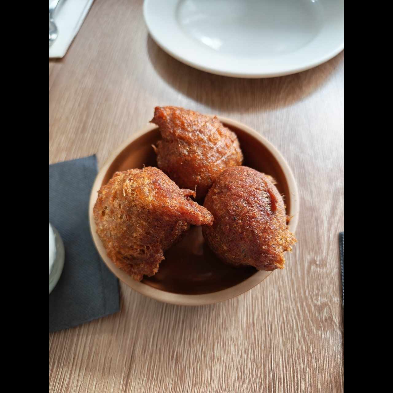 Porciones Pequeñas - Torrejitas de Bacalao