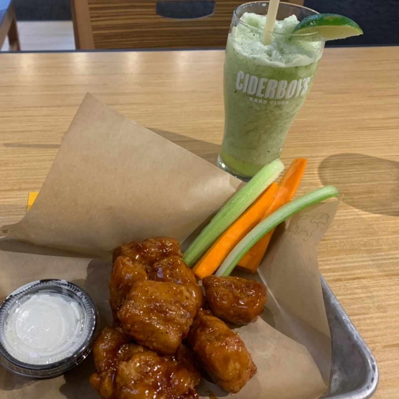 Boneless bañadas en salsa teriyaki