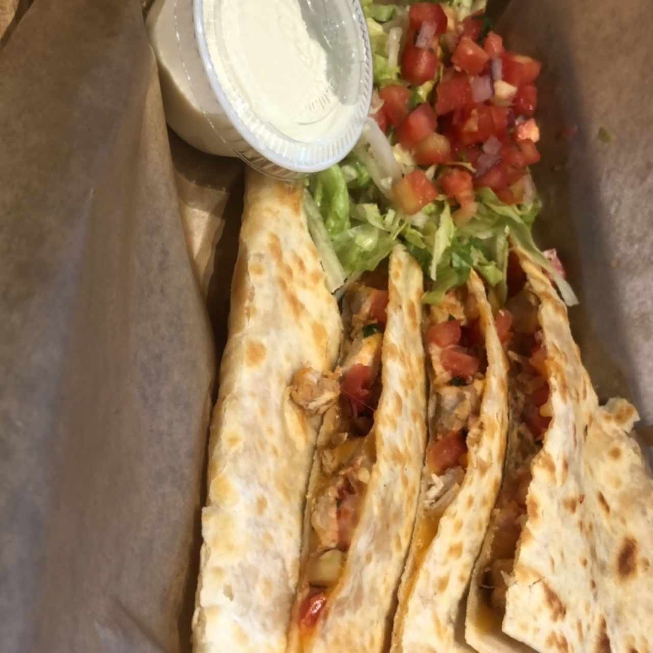 Para Compartir - Chicken Quesadilla