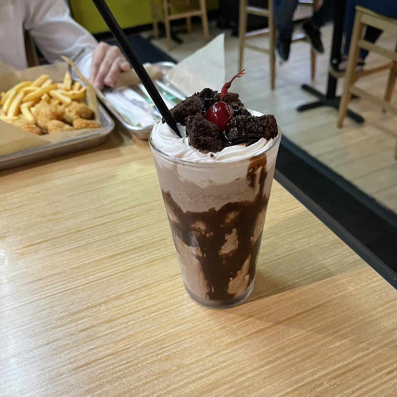 Postres - Brownie con Helado
