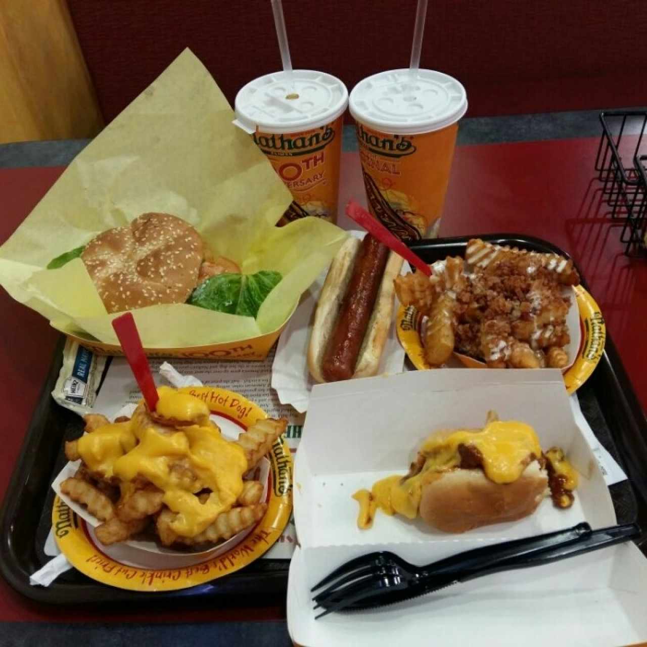Chillidog, Hot Dog y Hamburguesa de Pollo