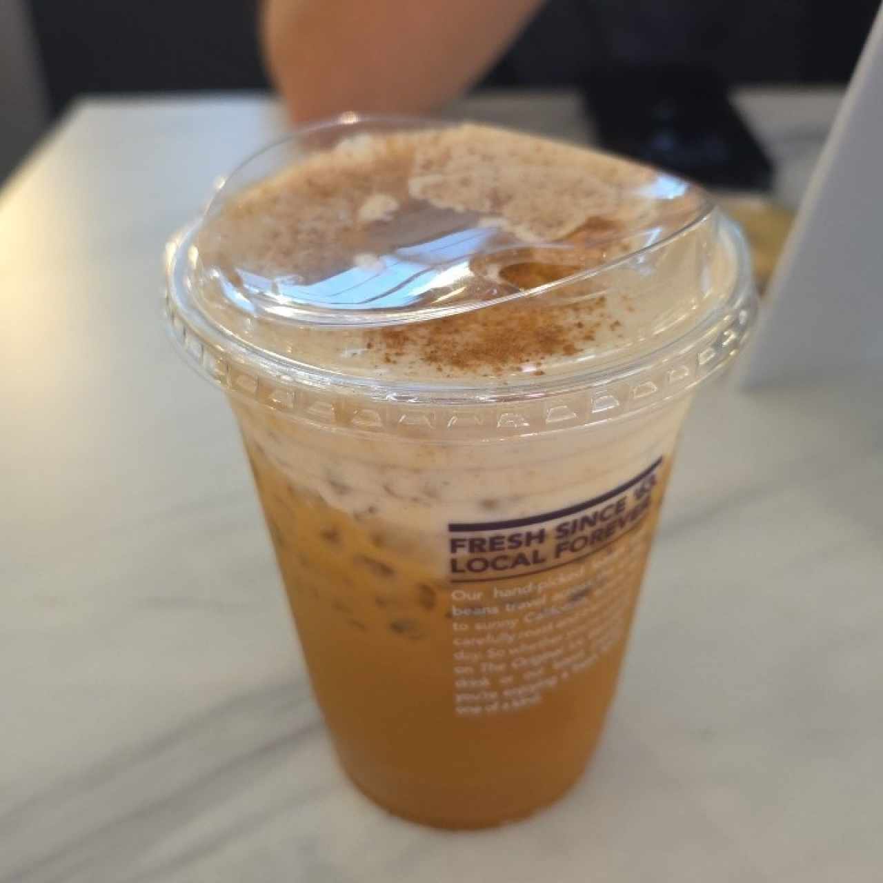 Ice blended pumpkin