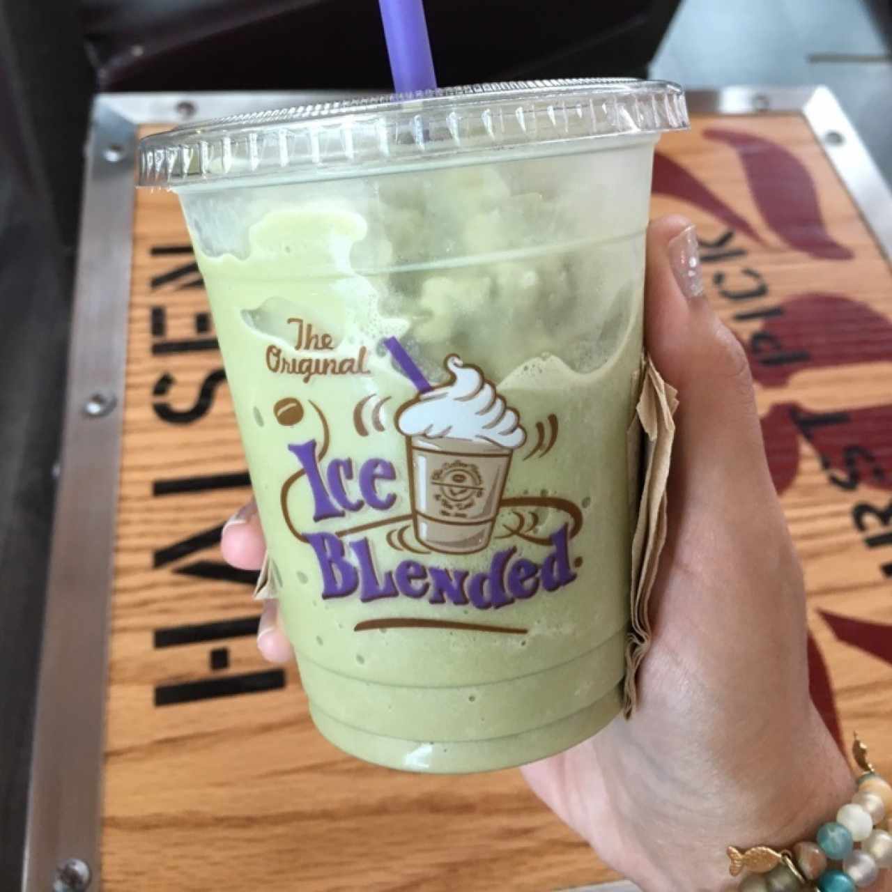 Matcha bieen frío 