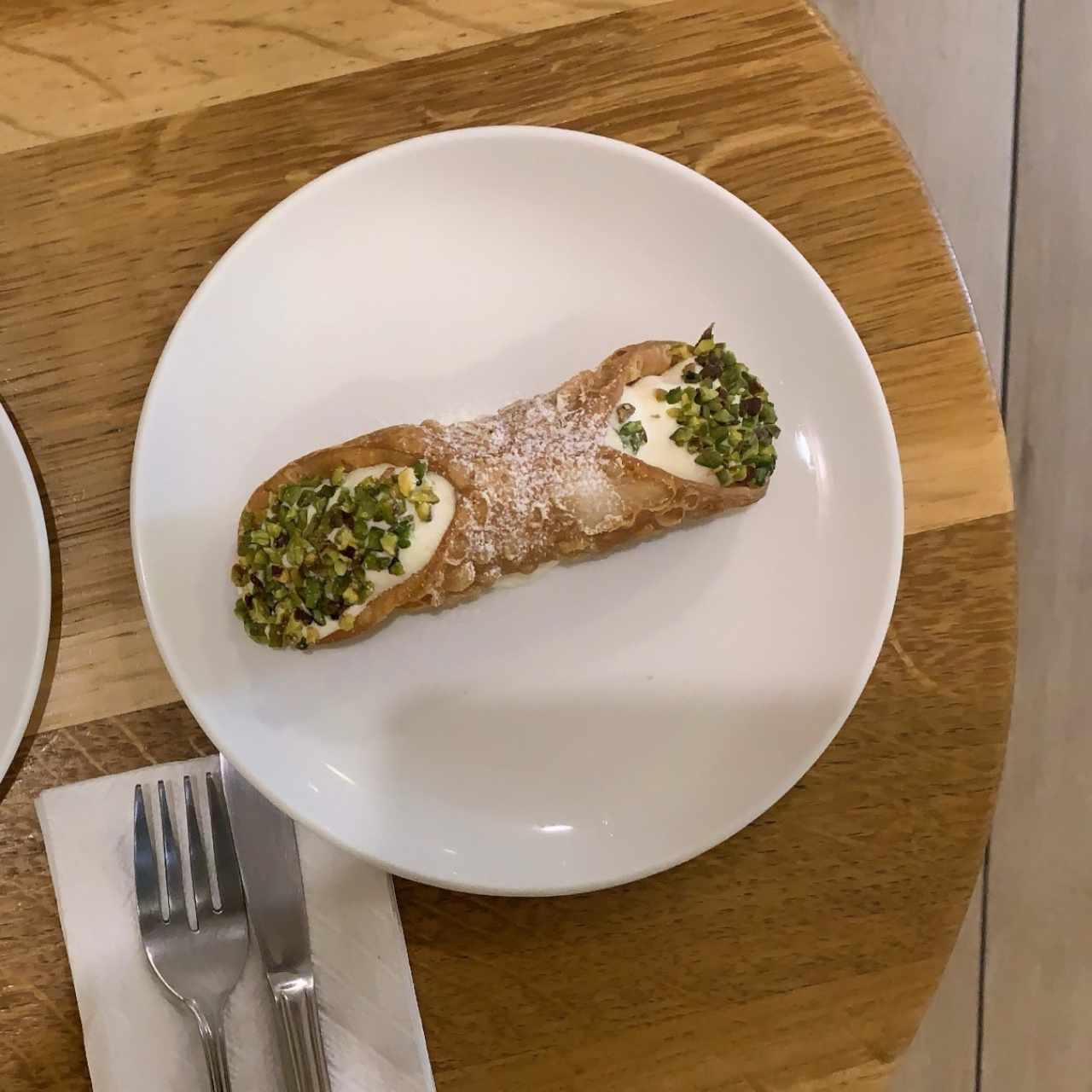 Cannoli de Pistacho