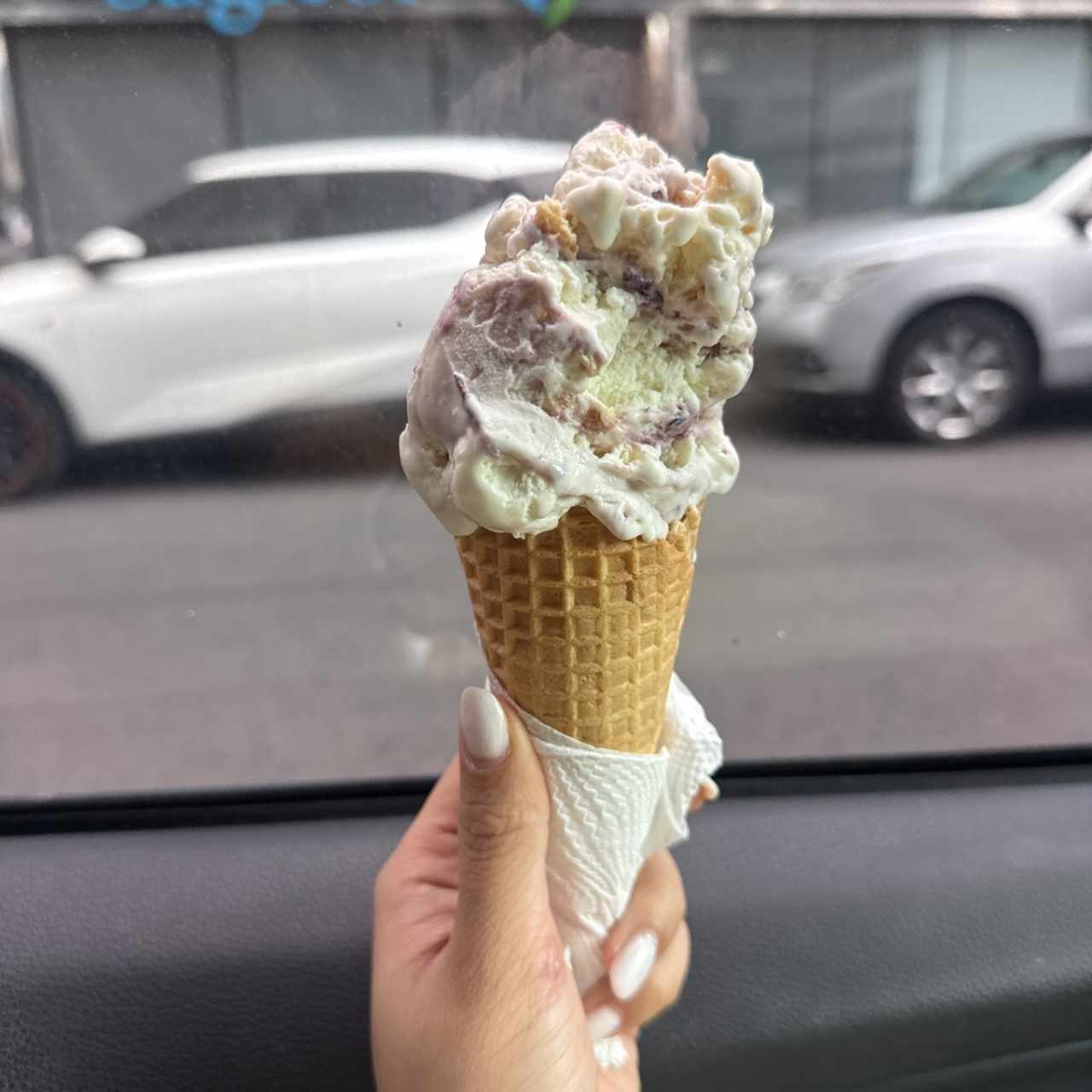 Cono 1 sabor cheesecake 