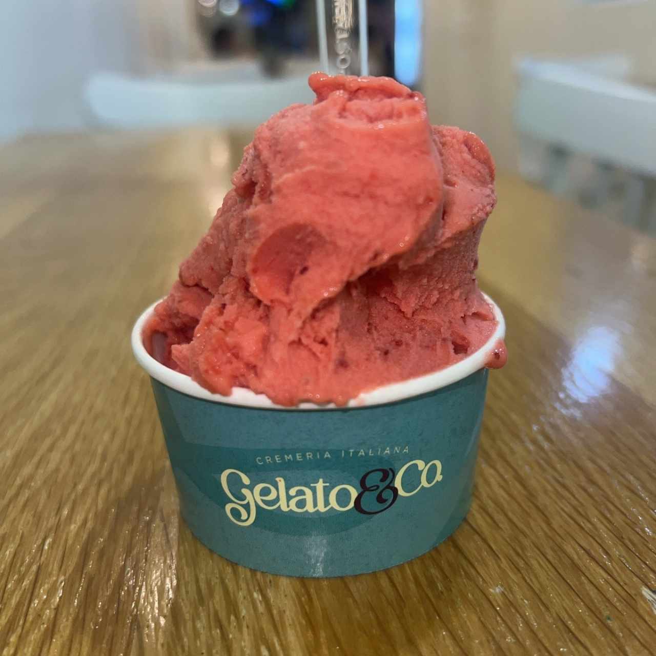 Sorbeto de fresa