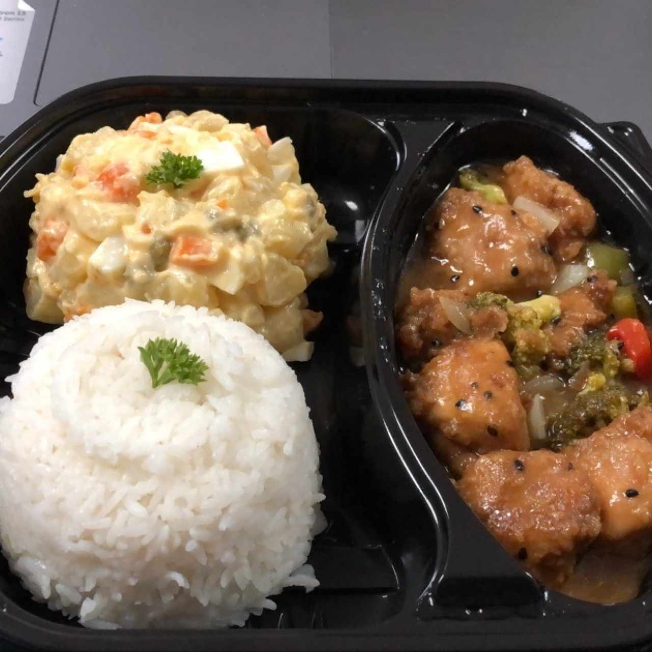 Pollo agridulce 