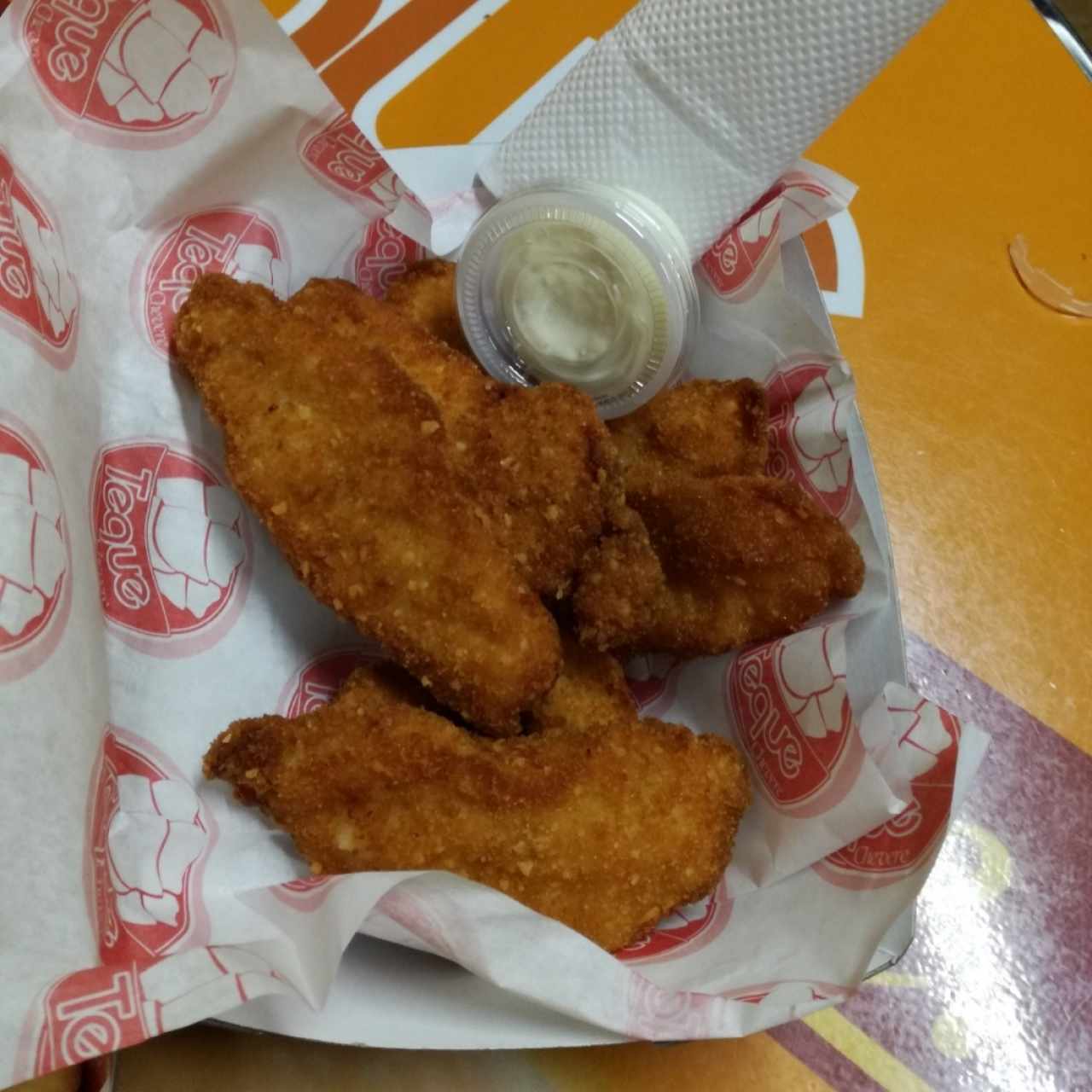 tenders de pollo