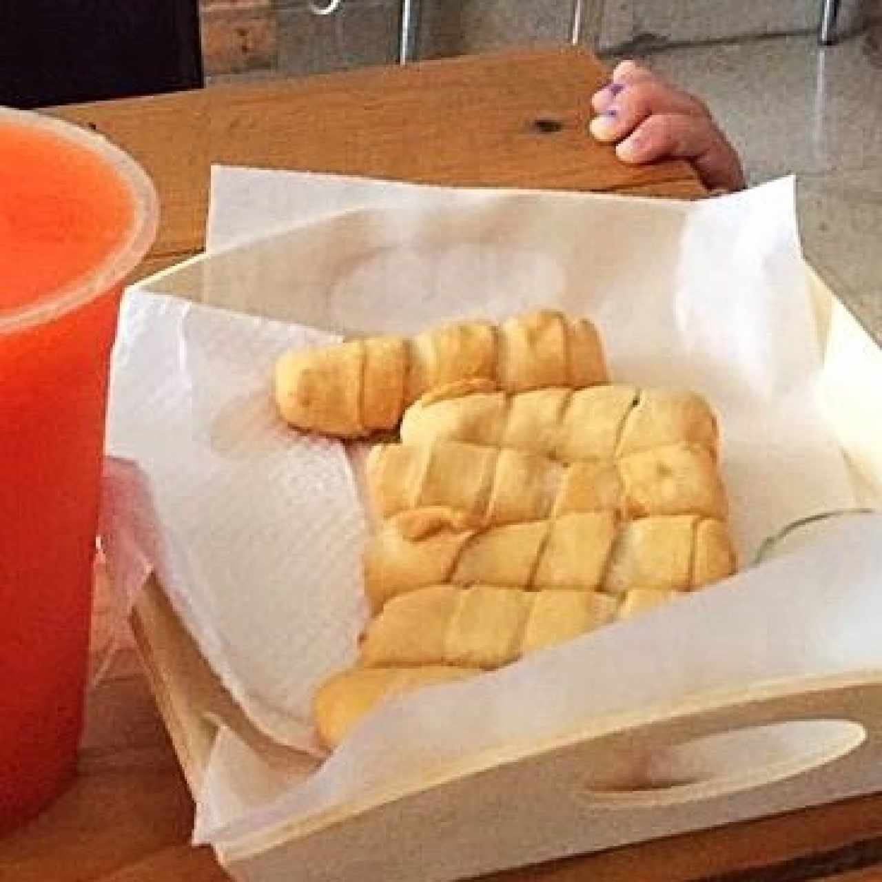 Tequeños de queso blanco 6 unidades