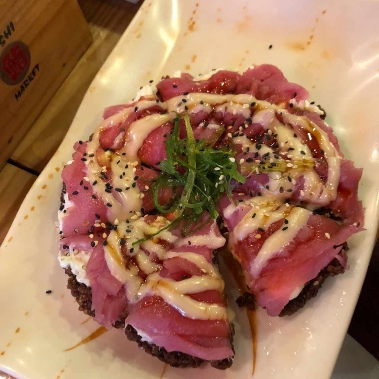 sushi pizza