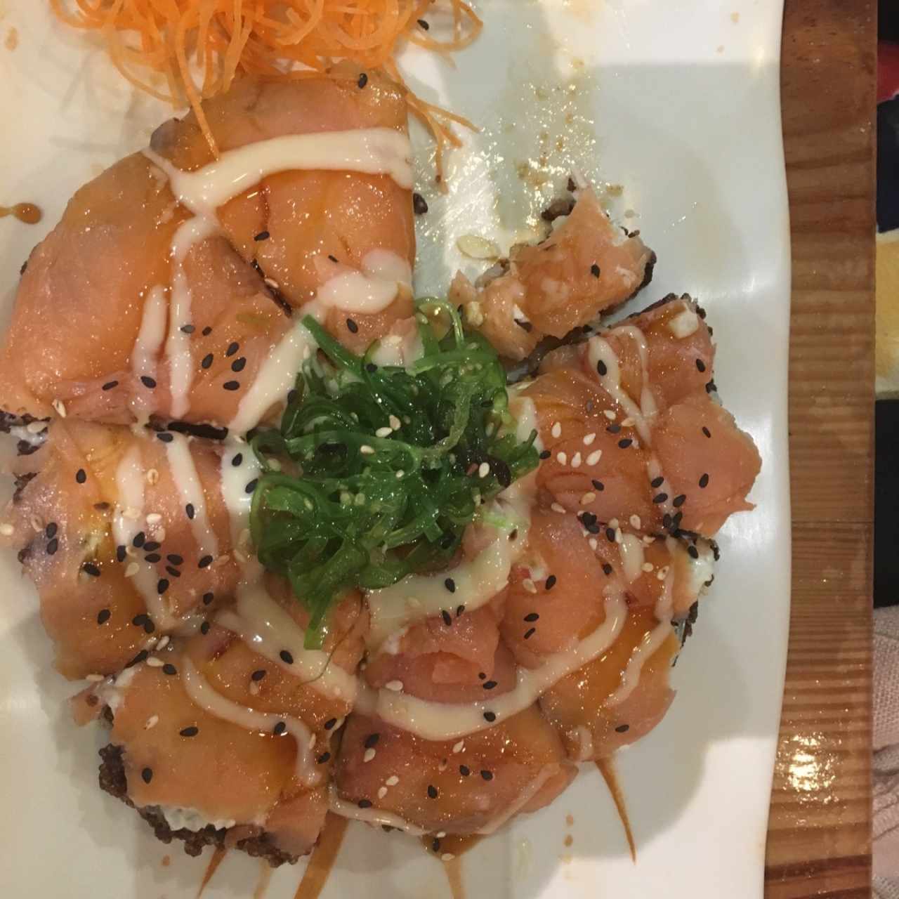 pizza de salmon 