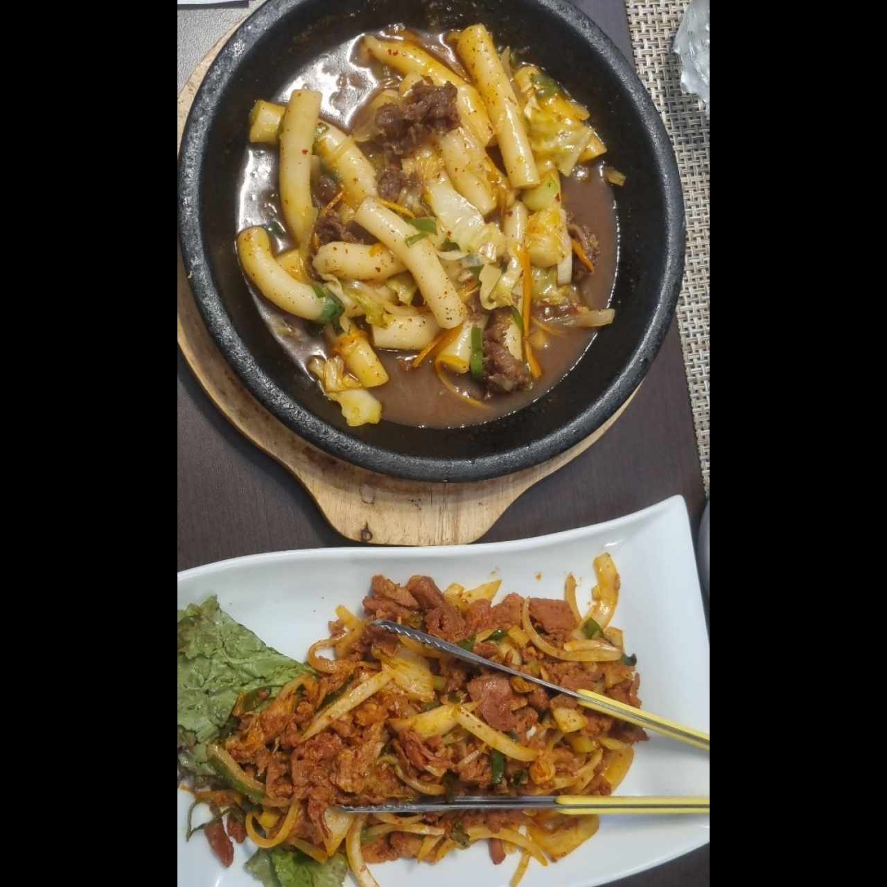 Tteokbokki + LA GAlbi