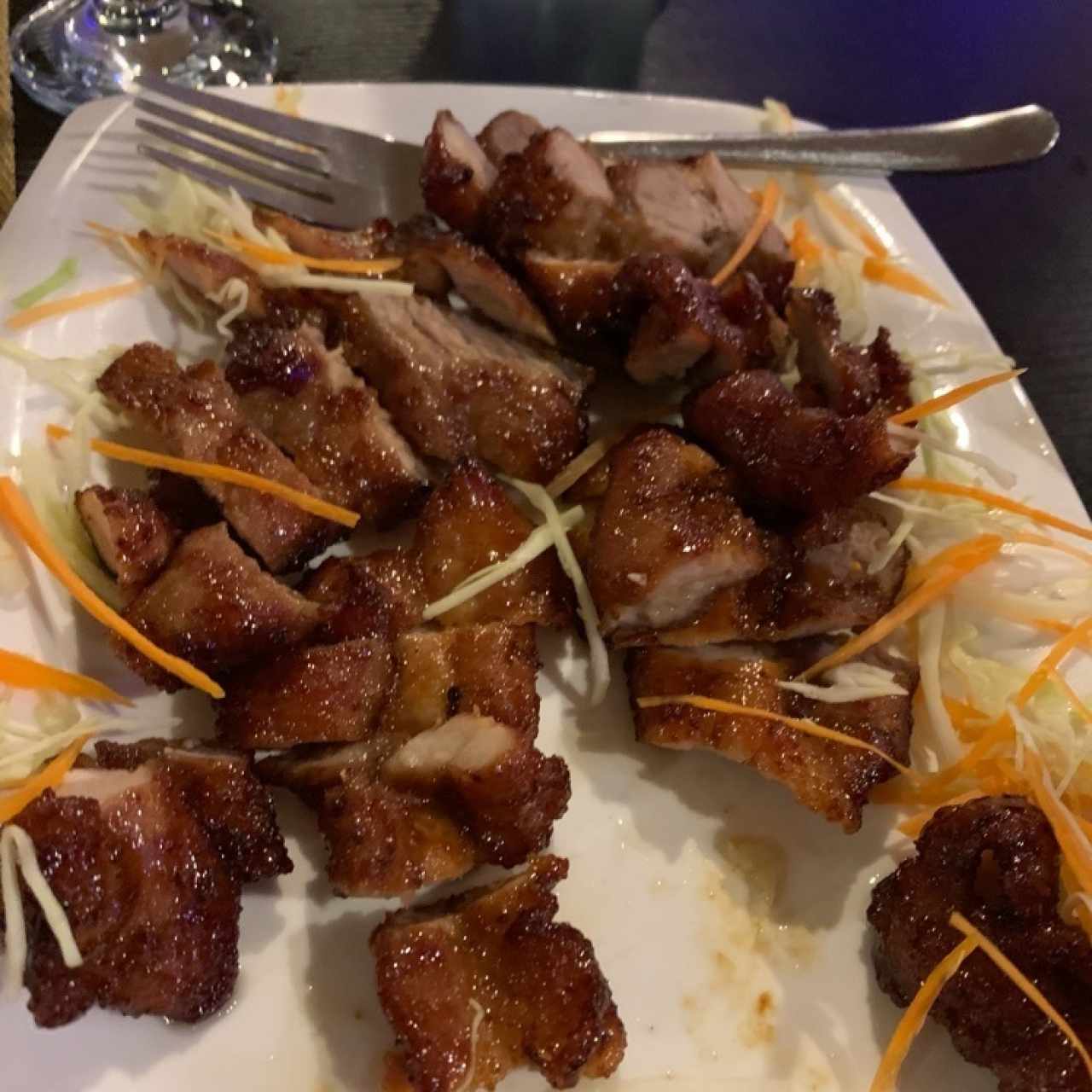 cerdo a la parrila 