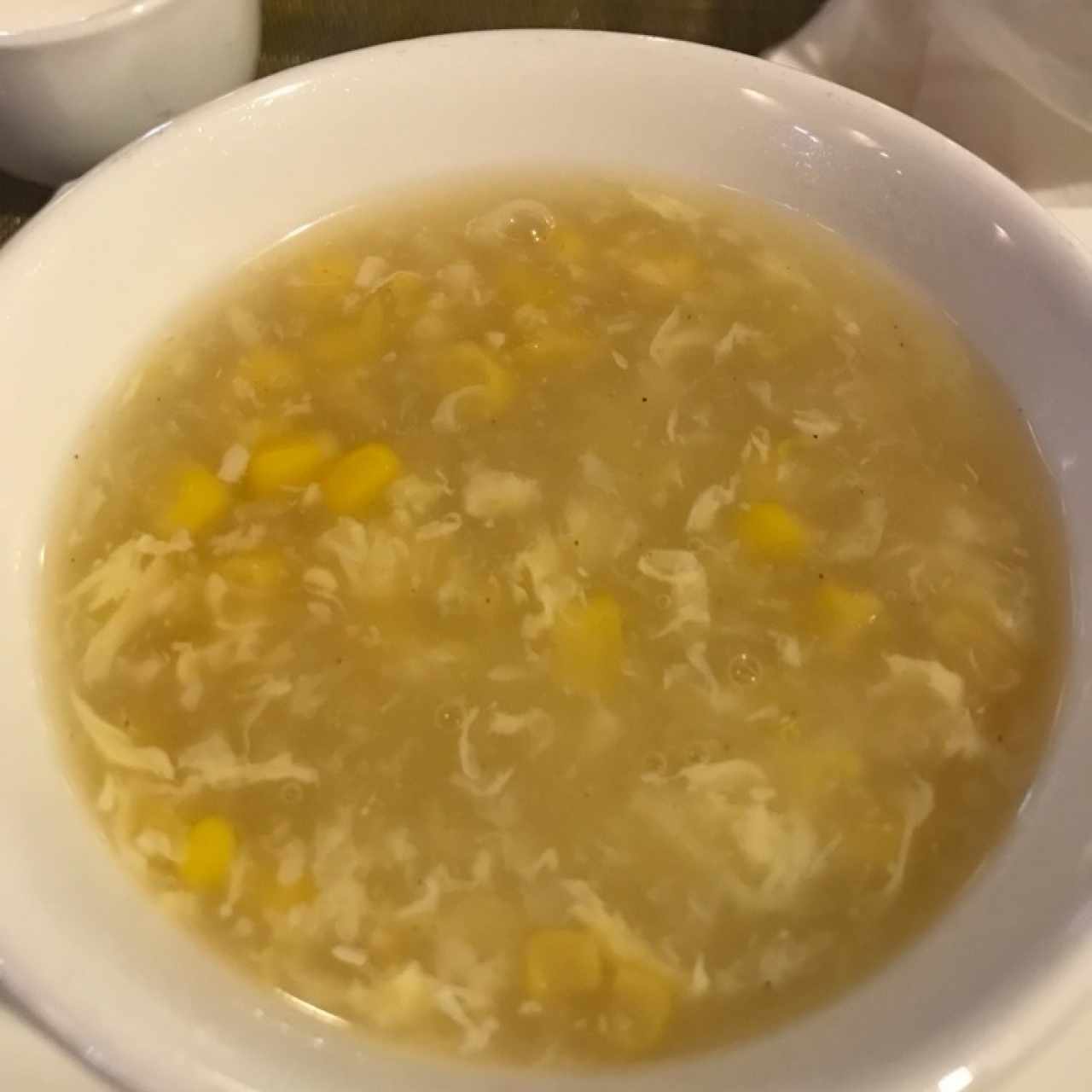 Sopas - Crema de maíz