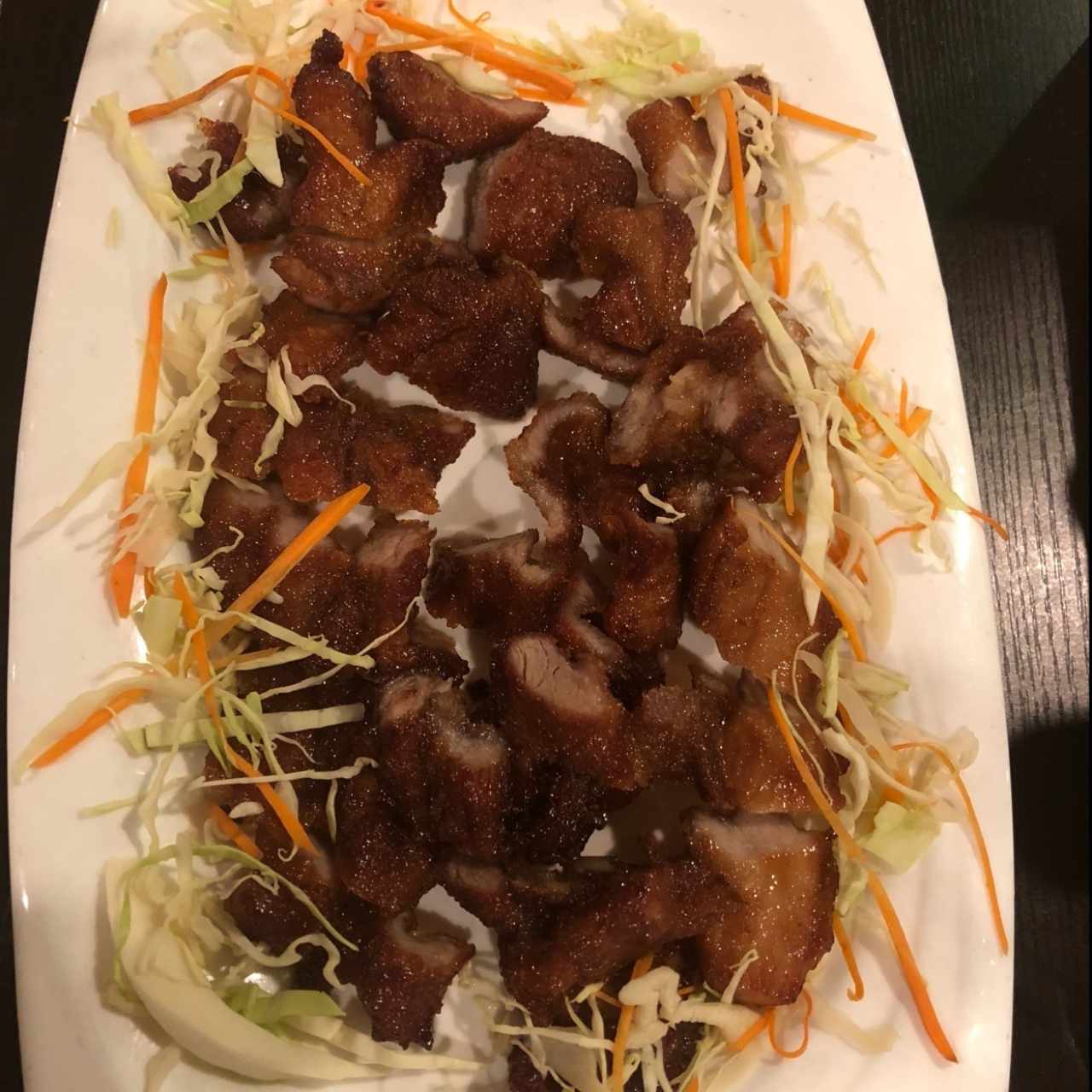 Puerco al carbón