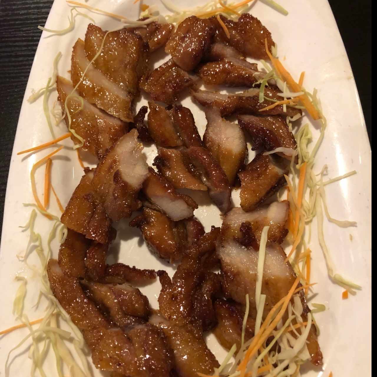 Puerco al carbón