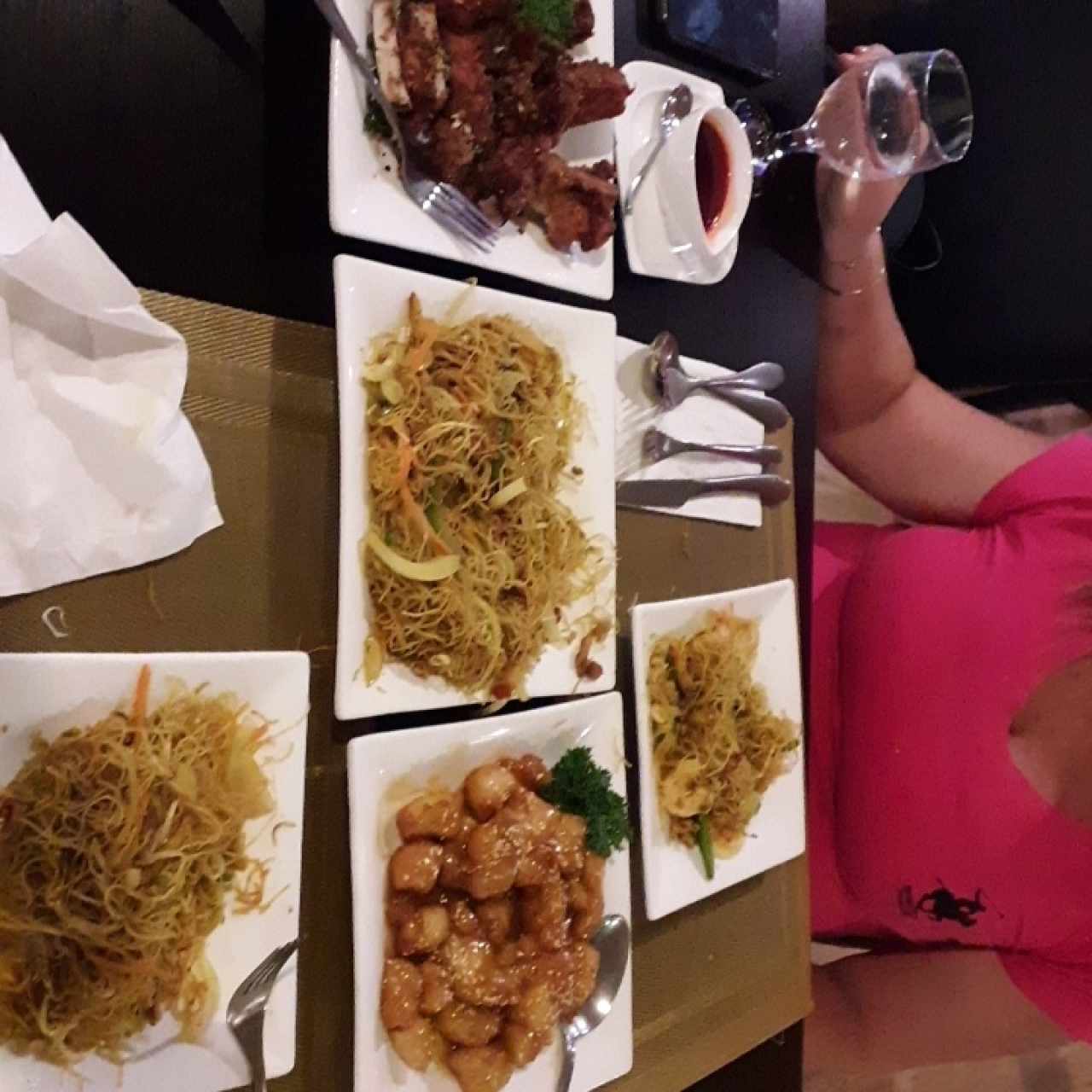 tallarines Singapur 