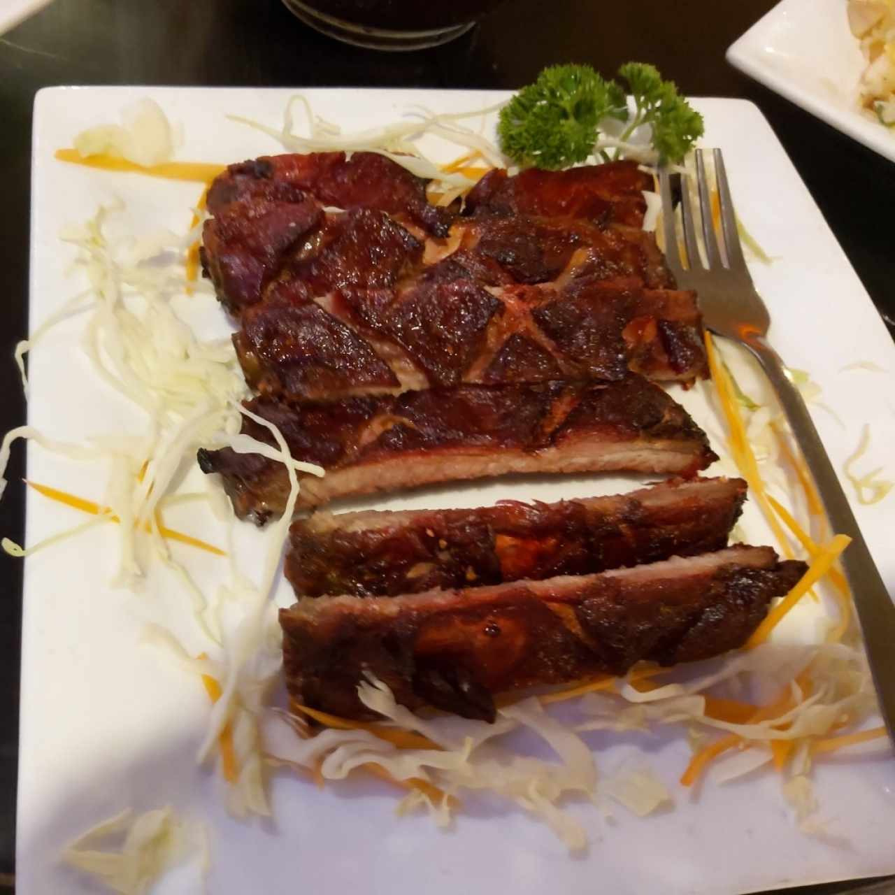 Costillas asadas