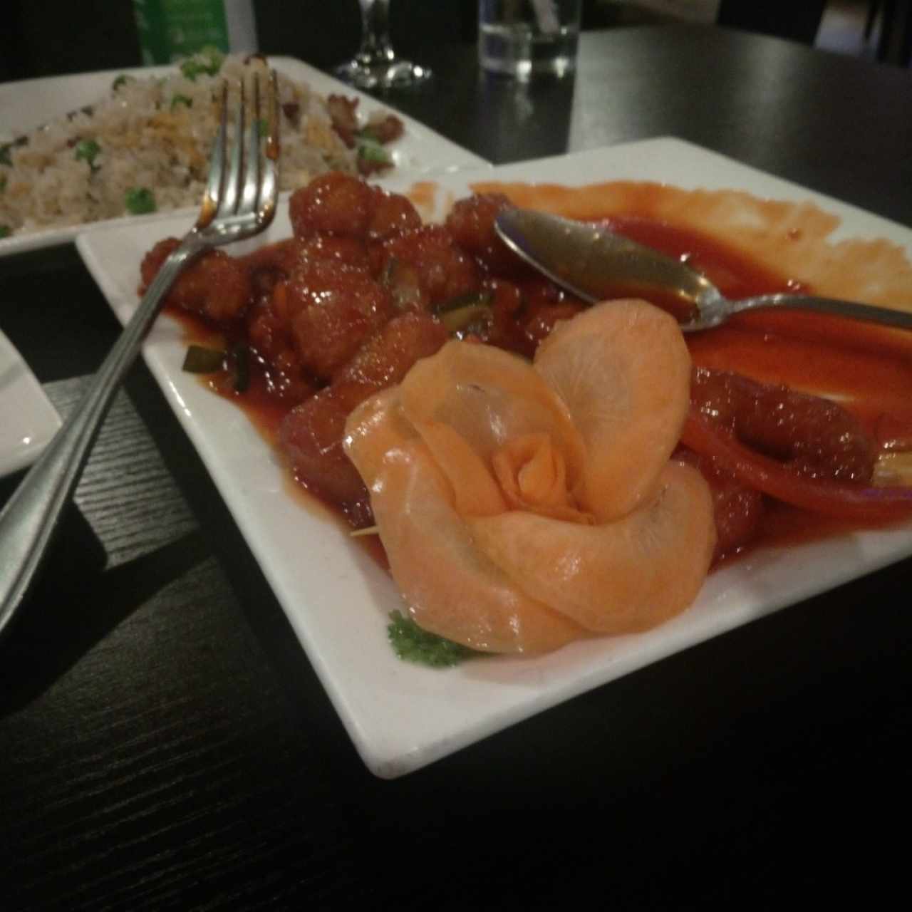 pollo agridulce